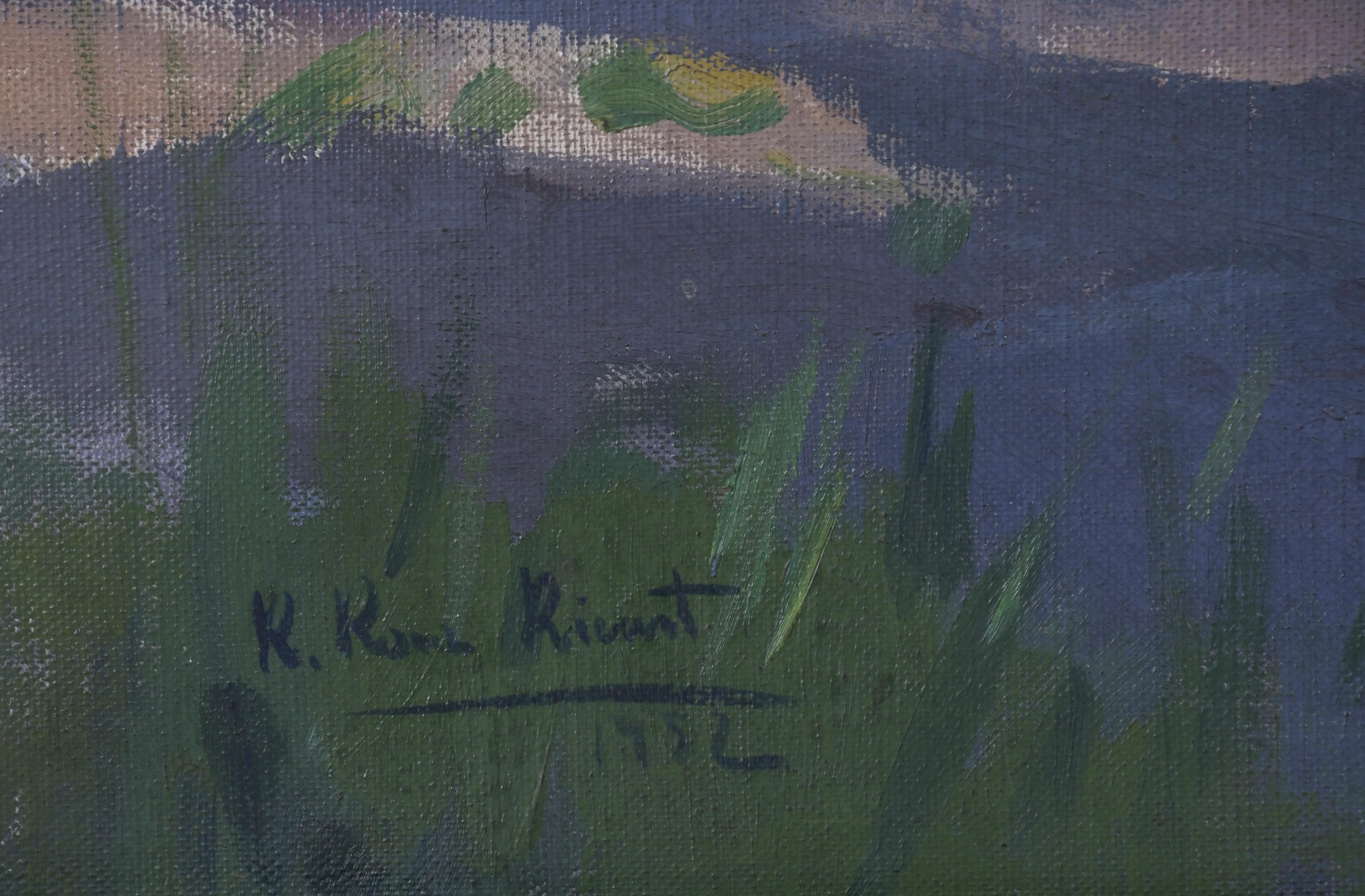 RAMON ROCA RICART (1917-2013). "EL BOSQUE", Masía de Casama