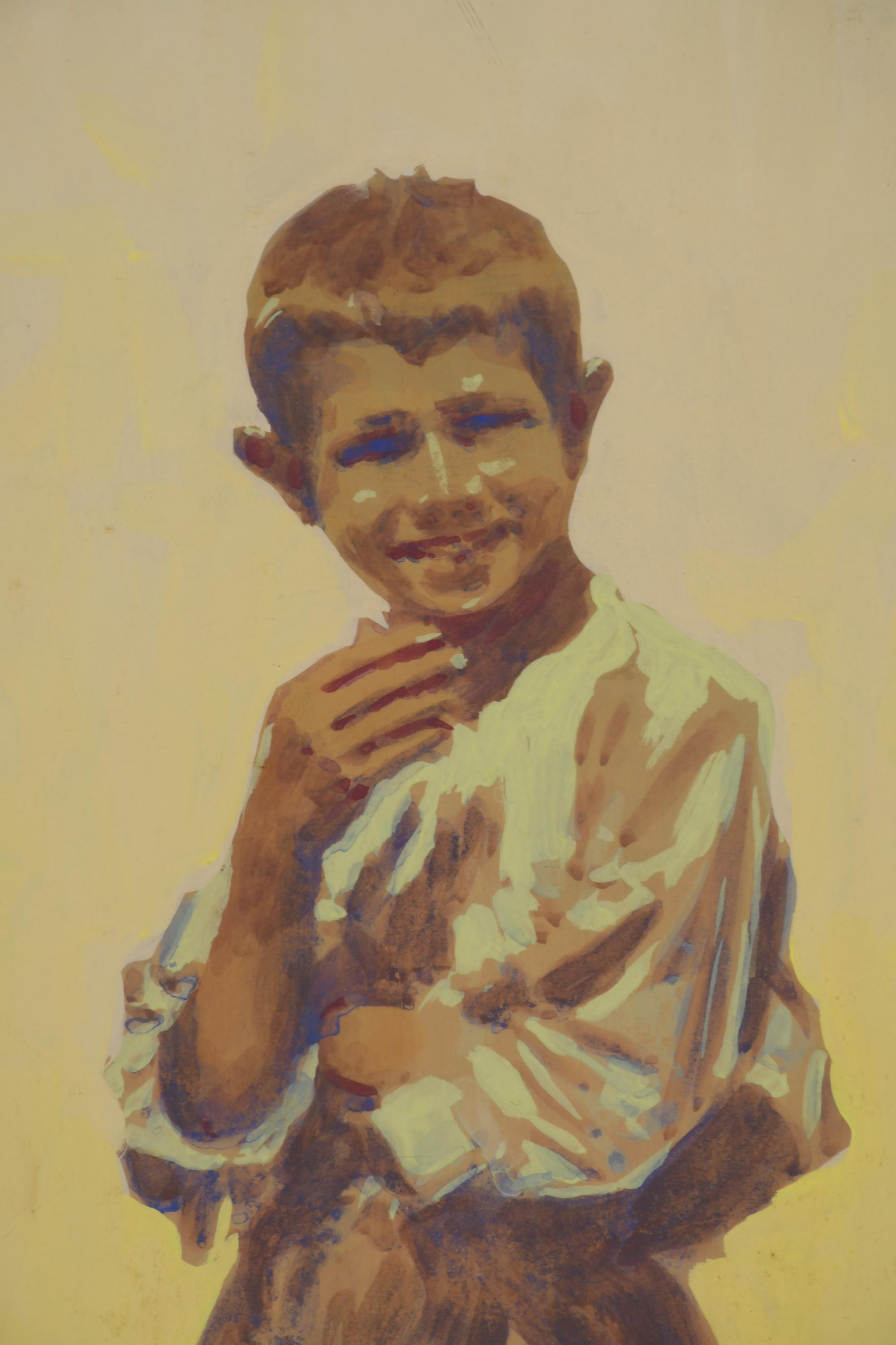 ESCUELA ESPAÑOLA, SIGLO XX. "NIÑO".