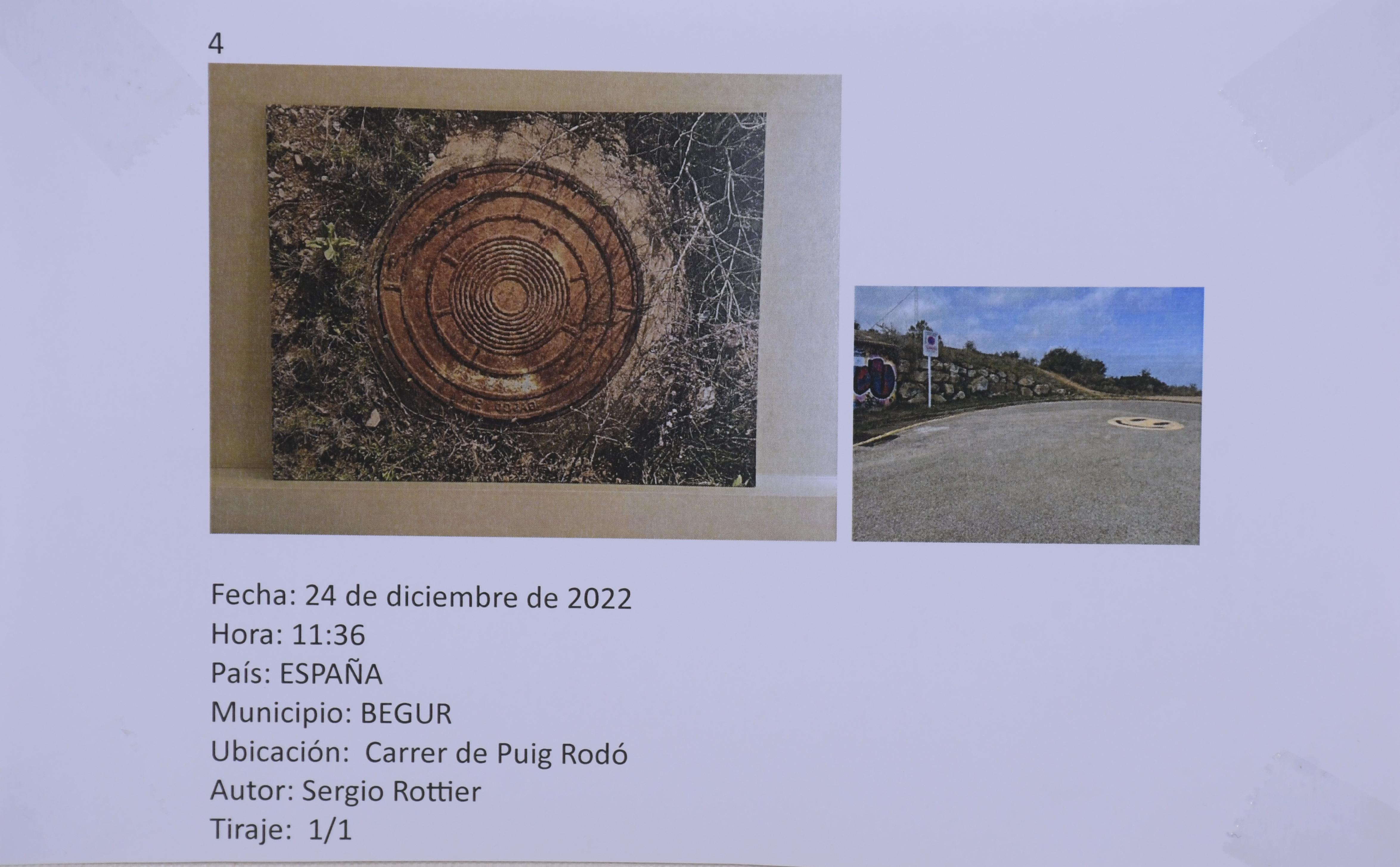 SERGIO ROTTIER TUNEU (1957).  "CARRER DE PUIG RODÓ ". Begur