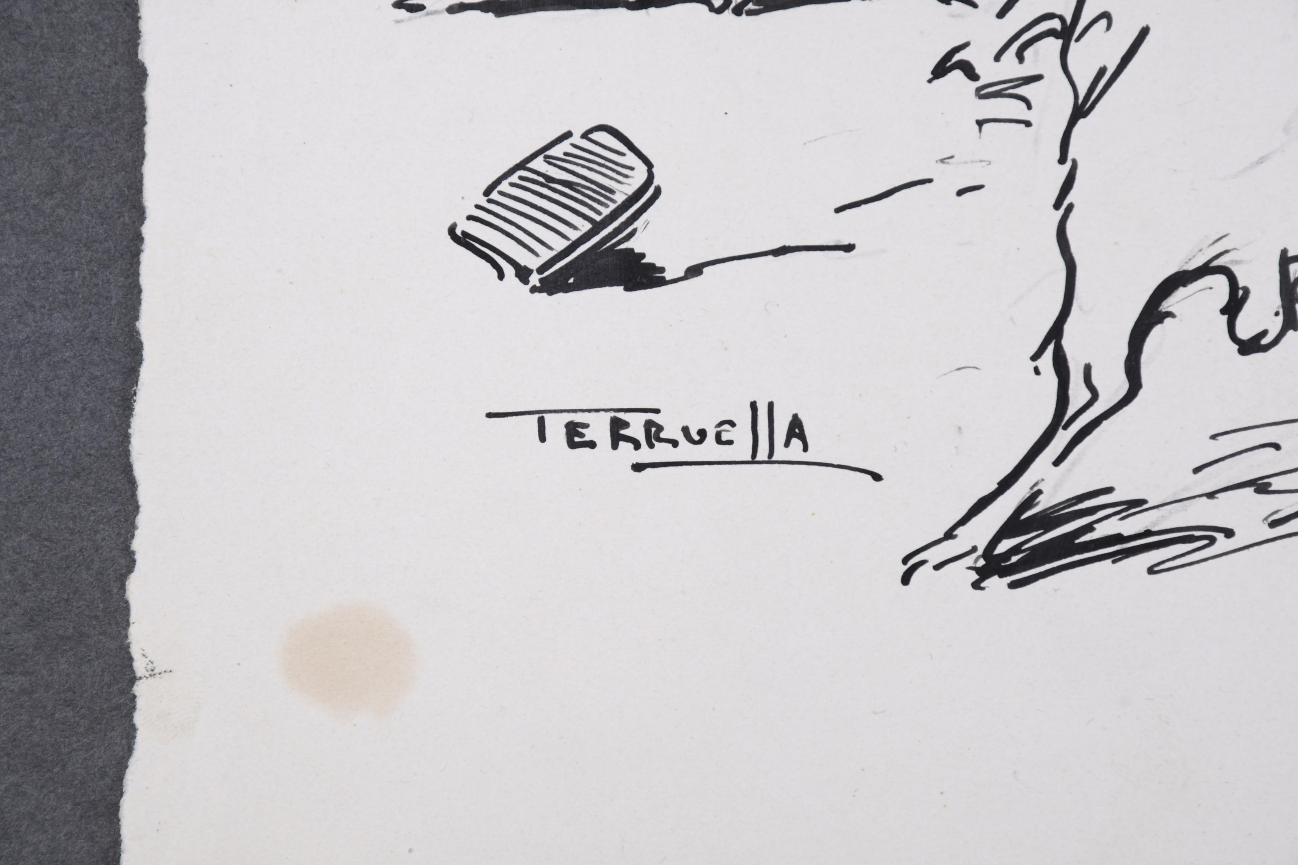 JOAQUIM TERRUELLA MATILLA (1891-1957). 7 dibujos temática t