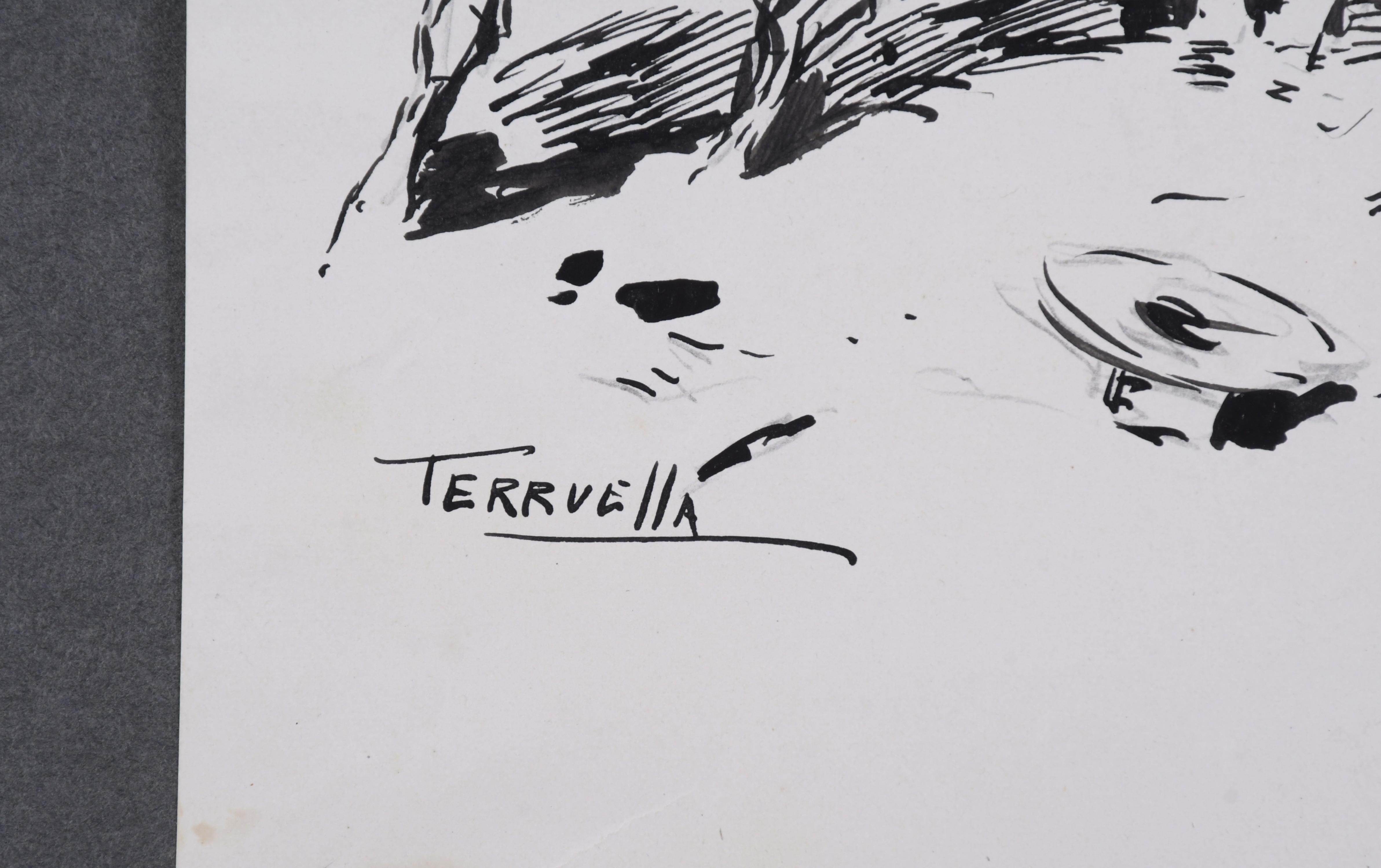 JOAQUIM TERRUELLA MATILLA (1891-1957). 7 dibujos temática t