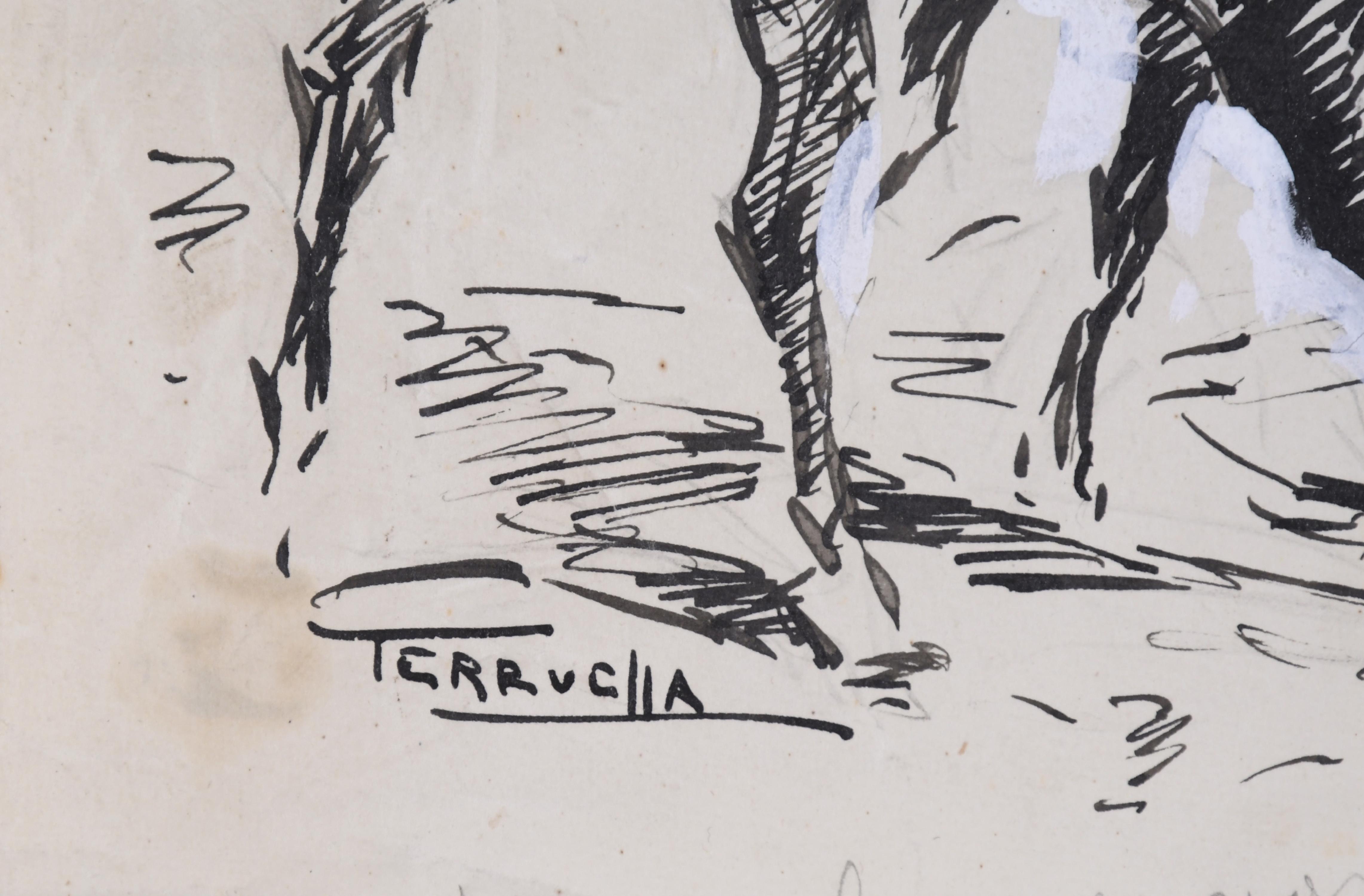 JOAQUIM TERRUELLA MATILLA (1891-1957). 7 dibujos temática t