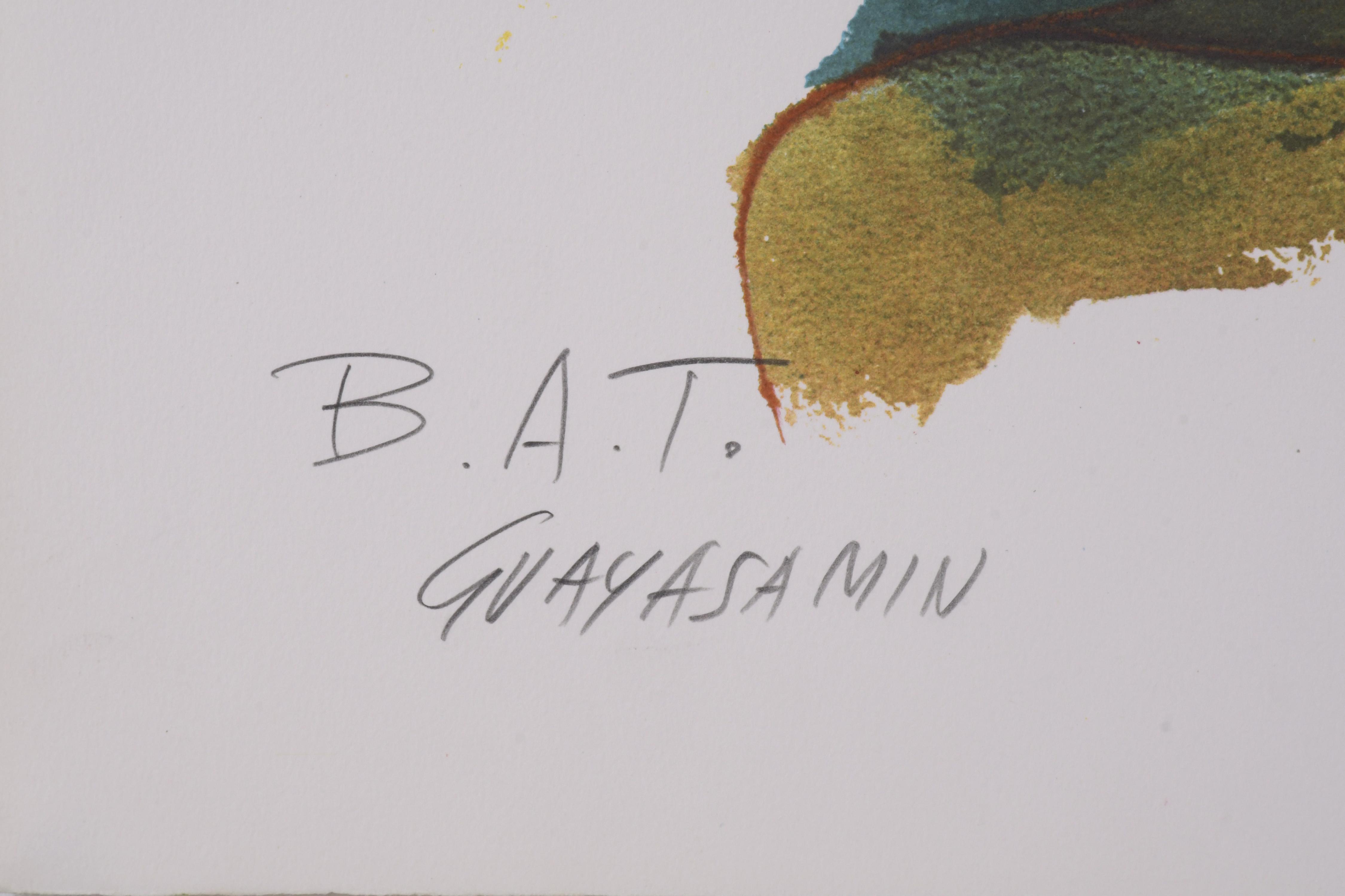 OSWALDO GUAYASAMIN (1919-1999). Litografía.