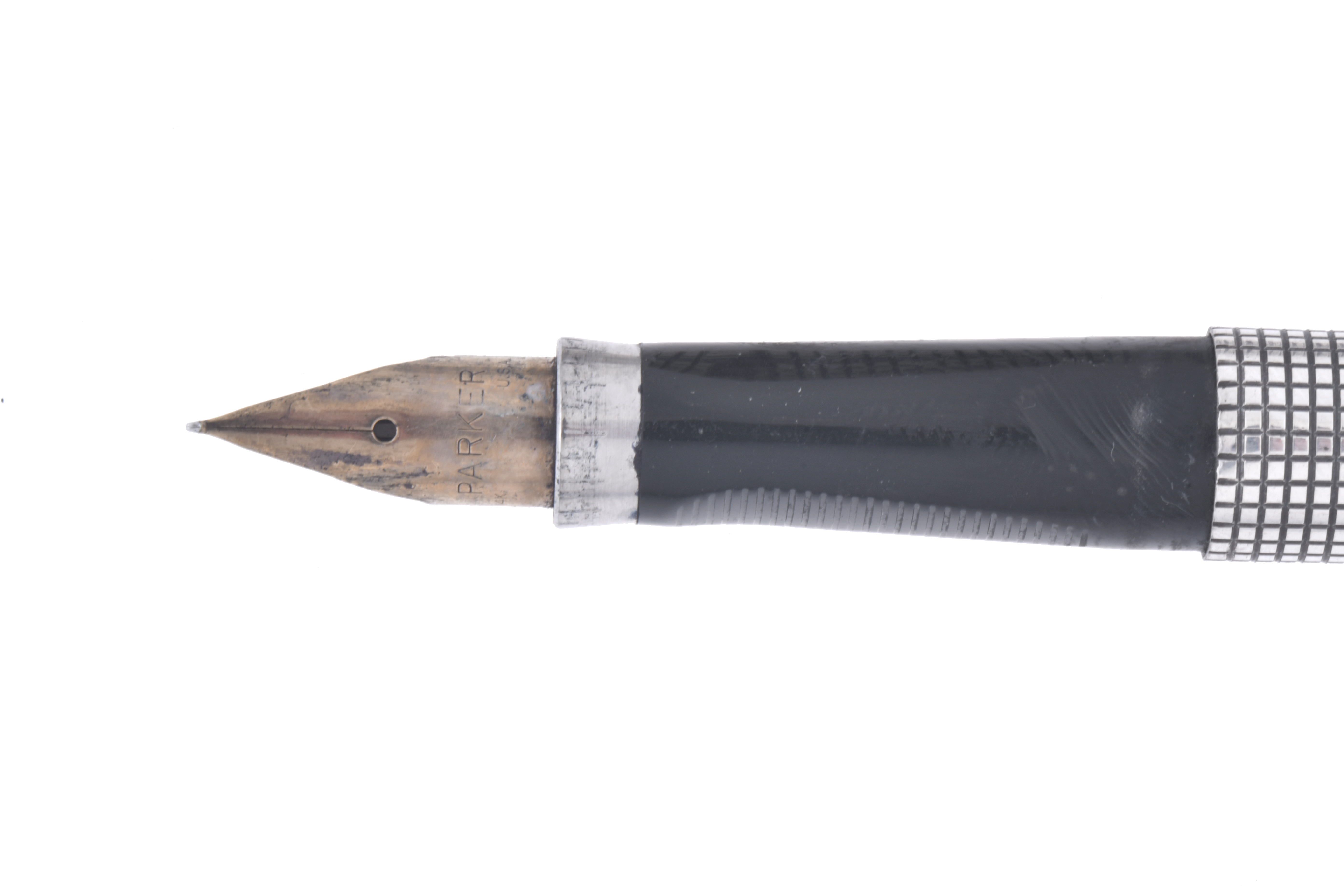 PARKER. Conjunto de pluma estilográfica y bolígrafo. 