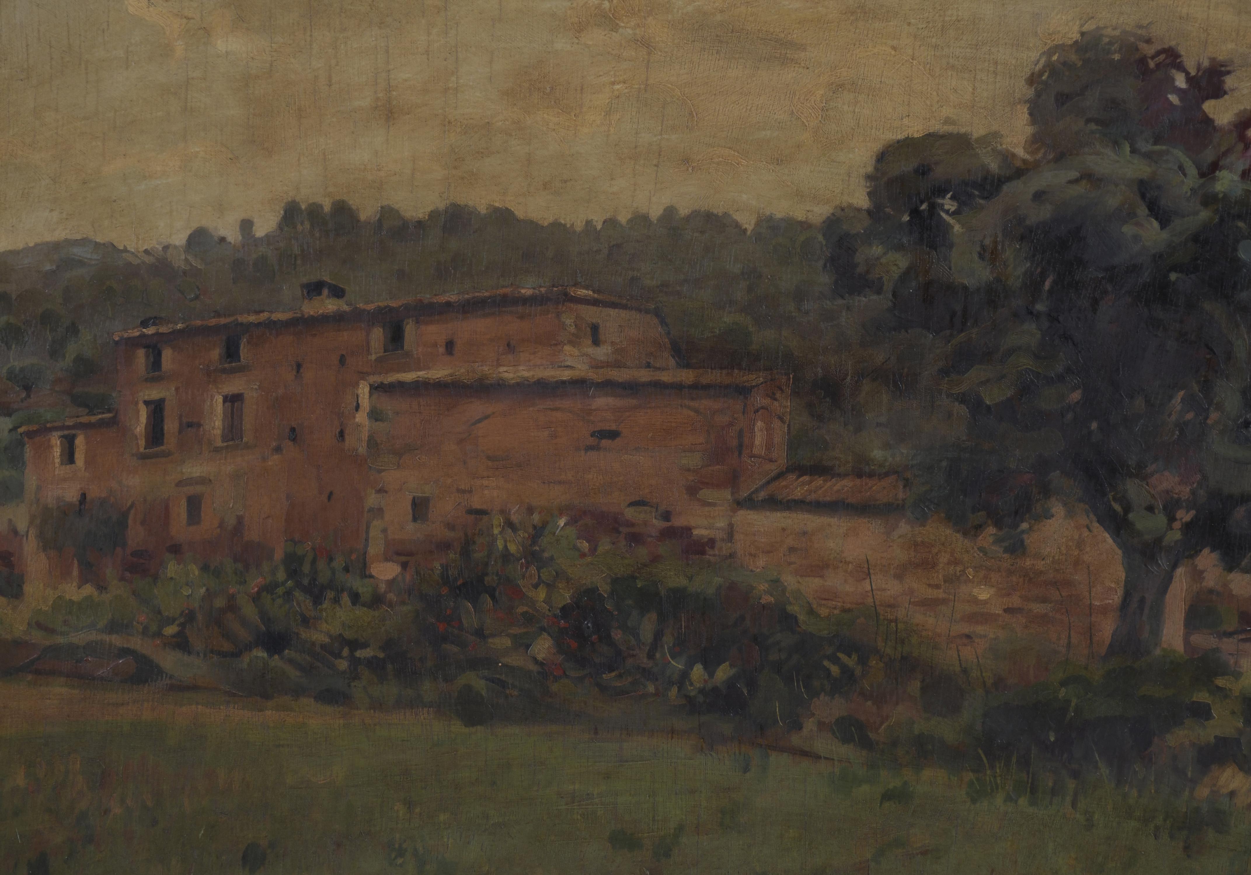 MIQUEL GISPERT VILA (1899-?).  "MASIA DEL PASCOL", Caldes d