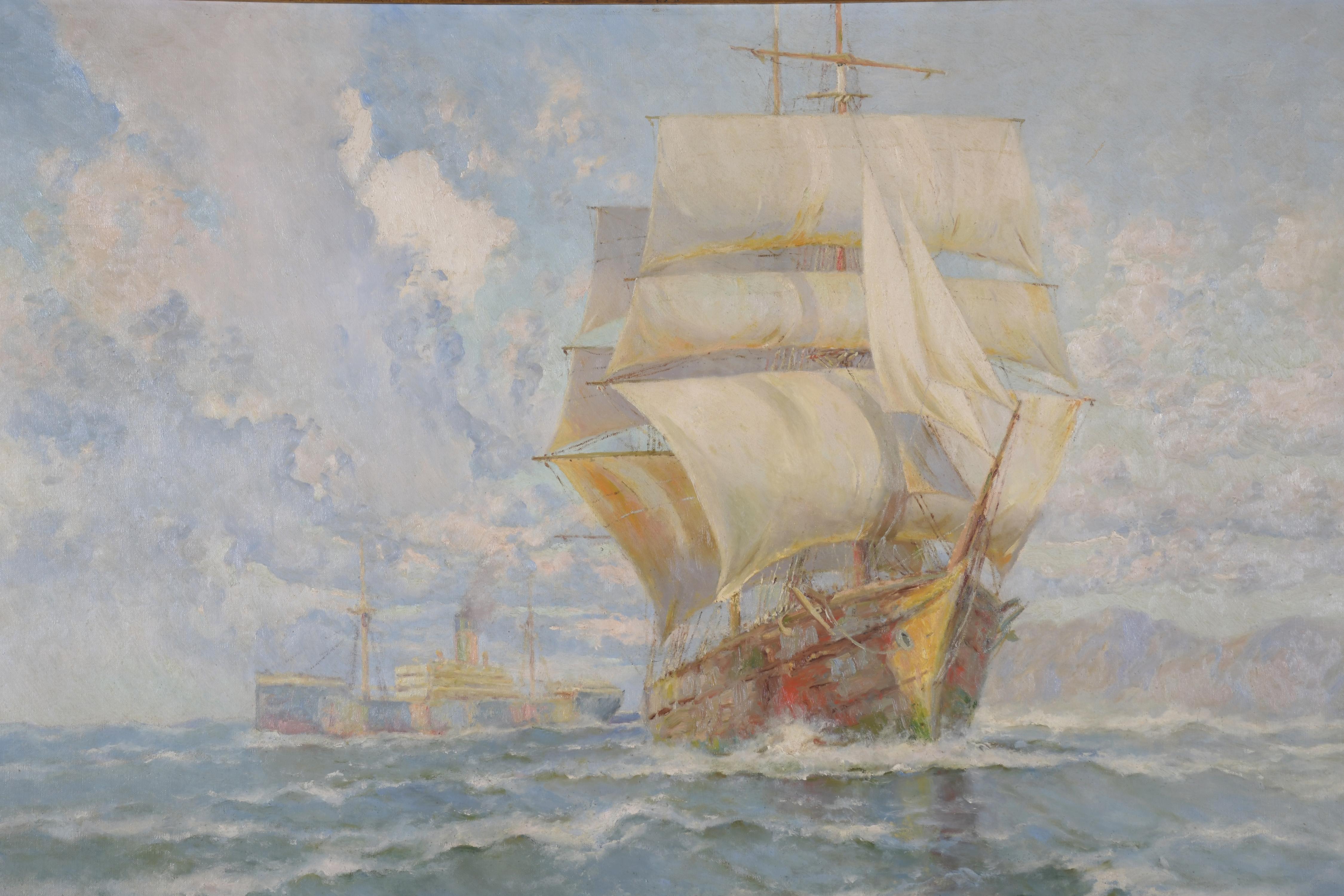 FRANCISCO HERNÁNDEZ MONJO (1862-1937). "MARINA".