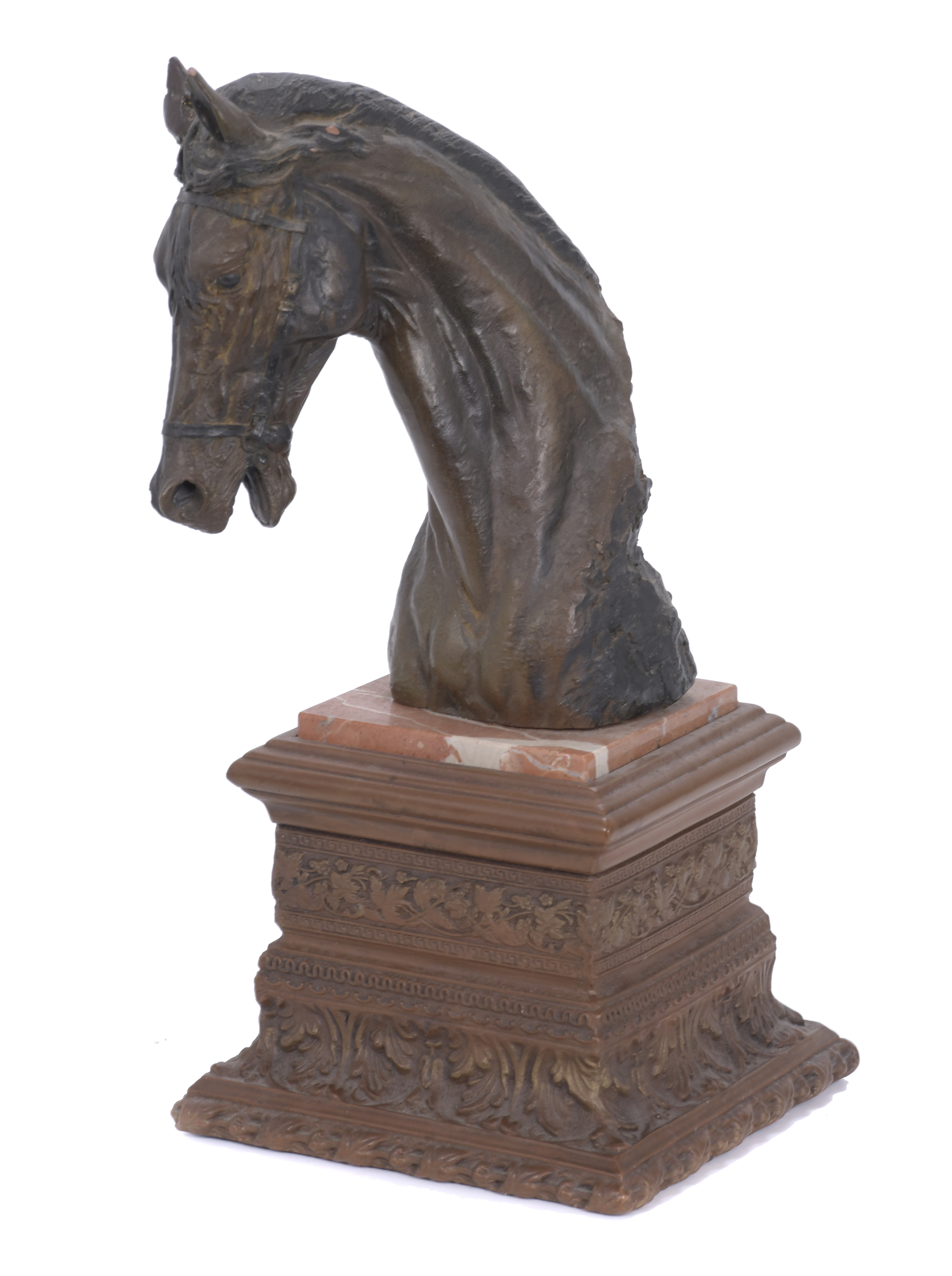 URREGUI. BUSTO DE CABALLO, SIGLO XX. 