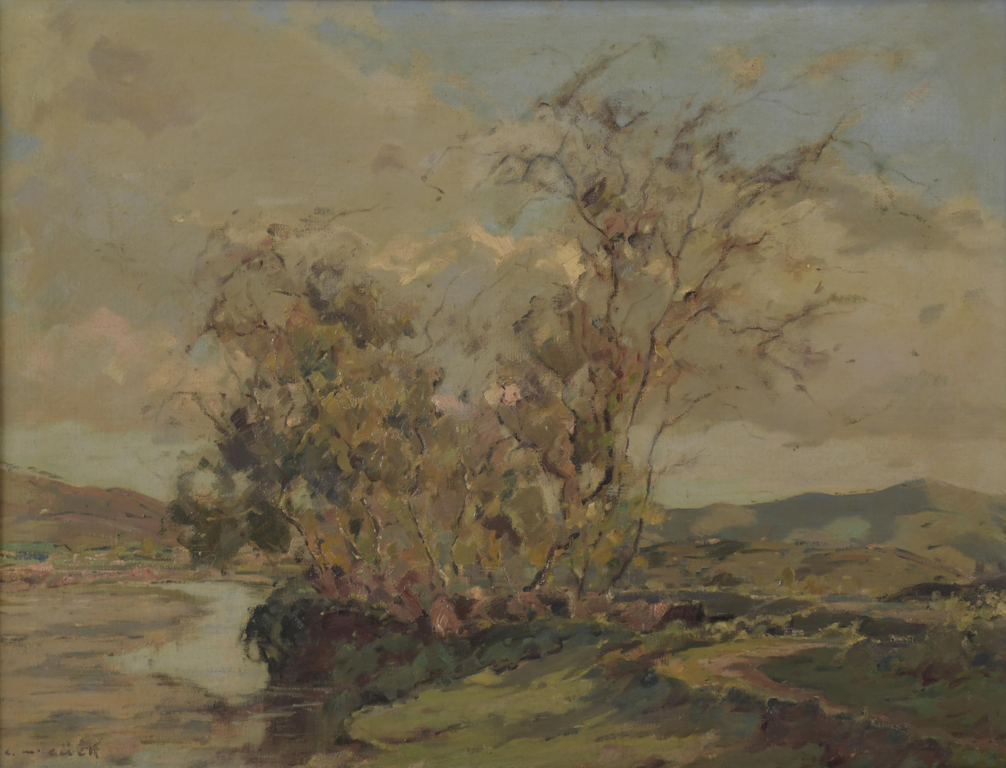 LUIS MARIA GÜELL (1909-2001). "PAISAJE".