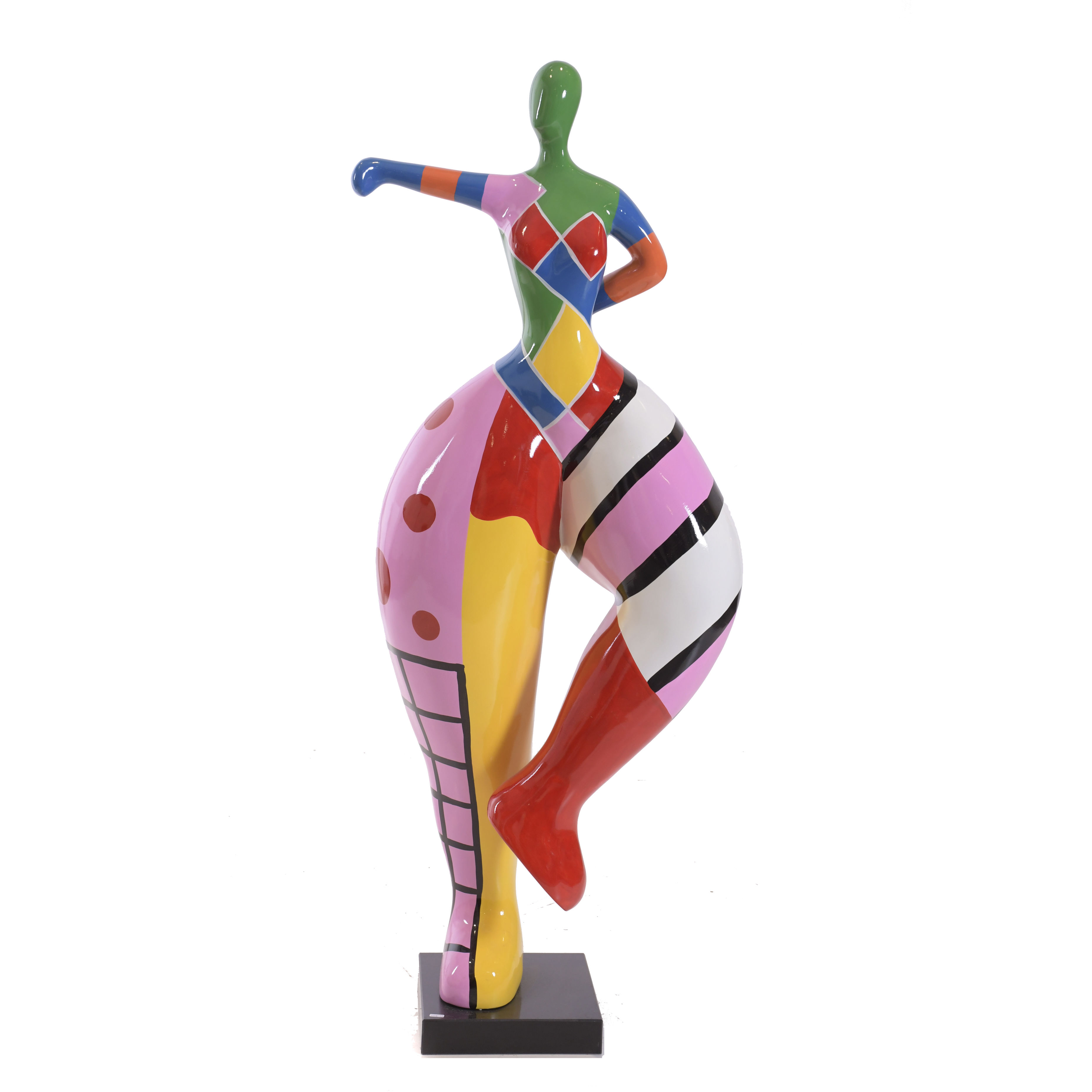 SIGUIENDO MODELOS DE NIKI DE SAINT PHALLE (1930 - 2002).  "