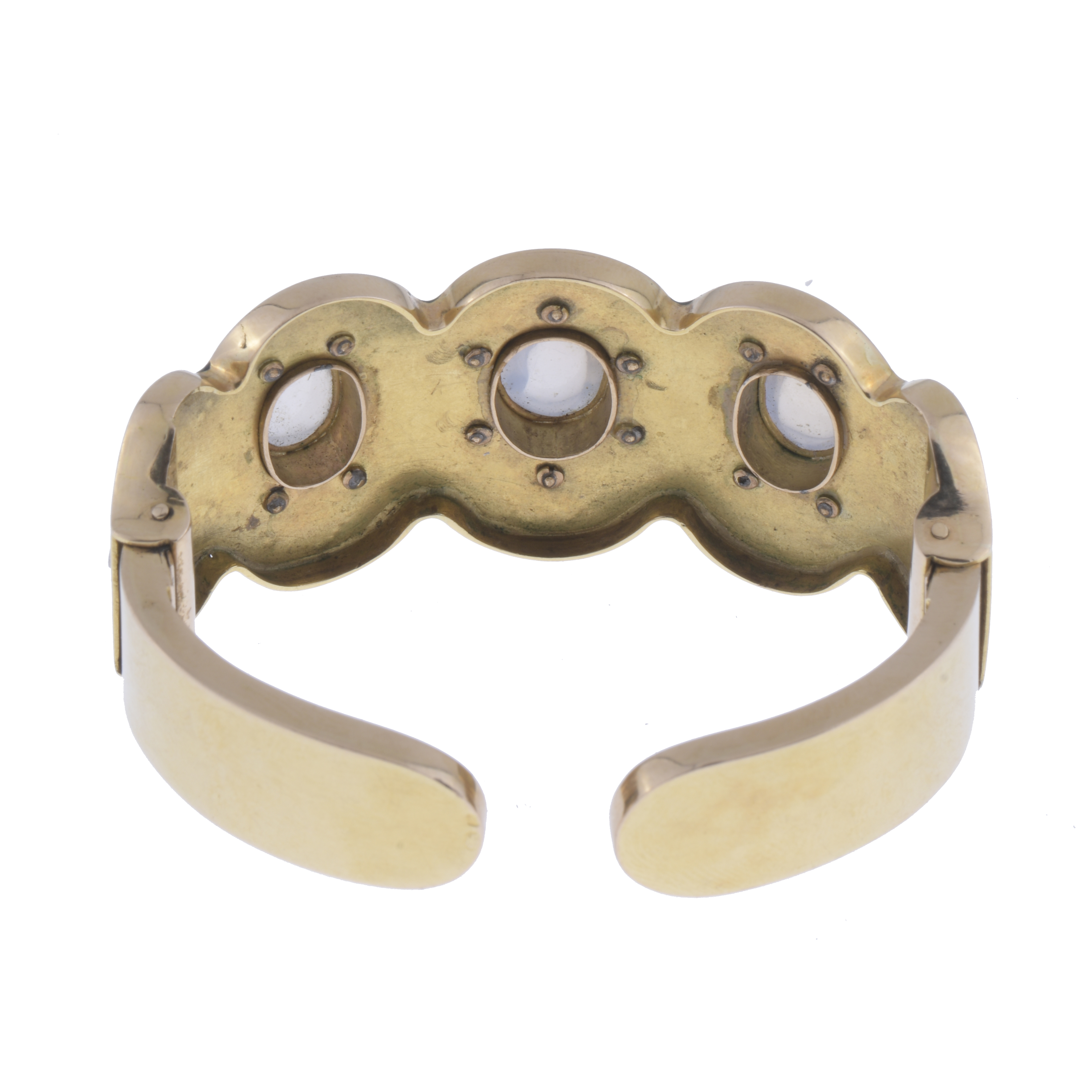 BRAZALETE SEMI RÍGIDO, ART NOUVEAU 1890-1910