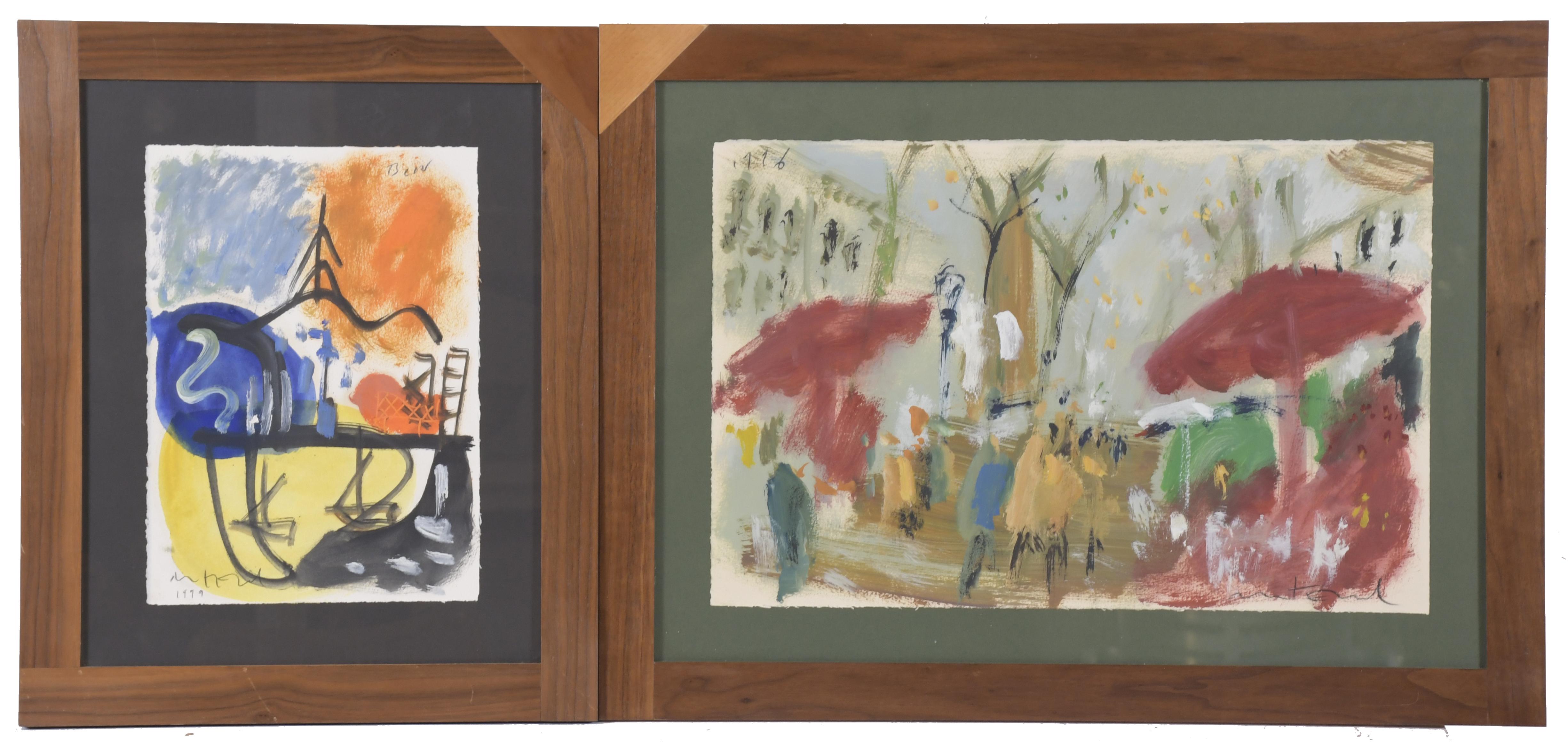 JAVIER BALLESTER MONTESOL (1952).  "RAMBLAS", 1996 y "BARCE