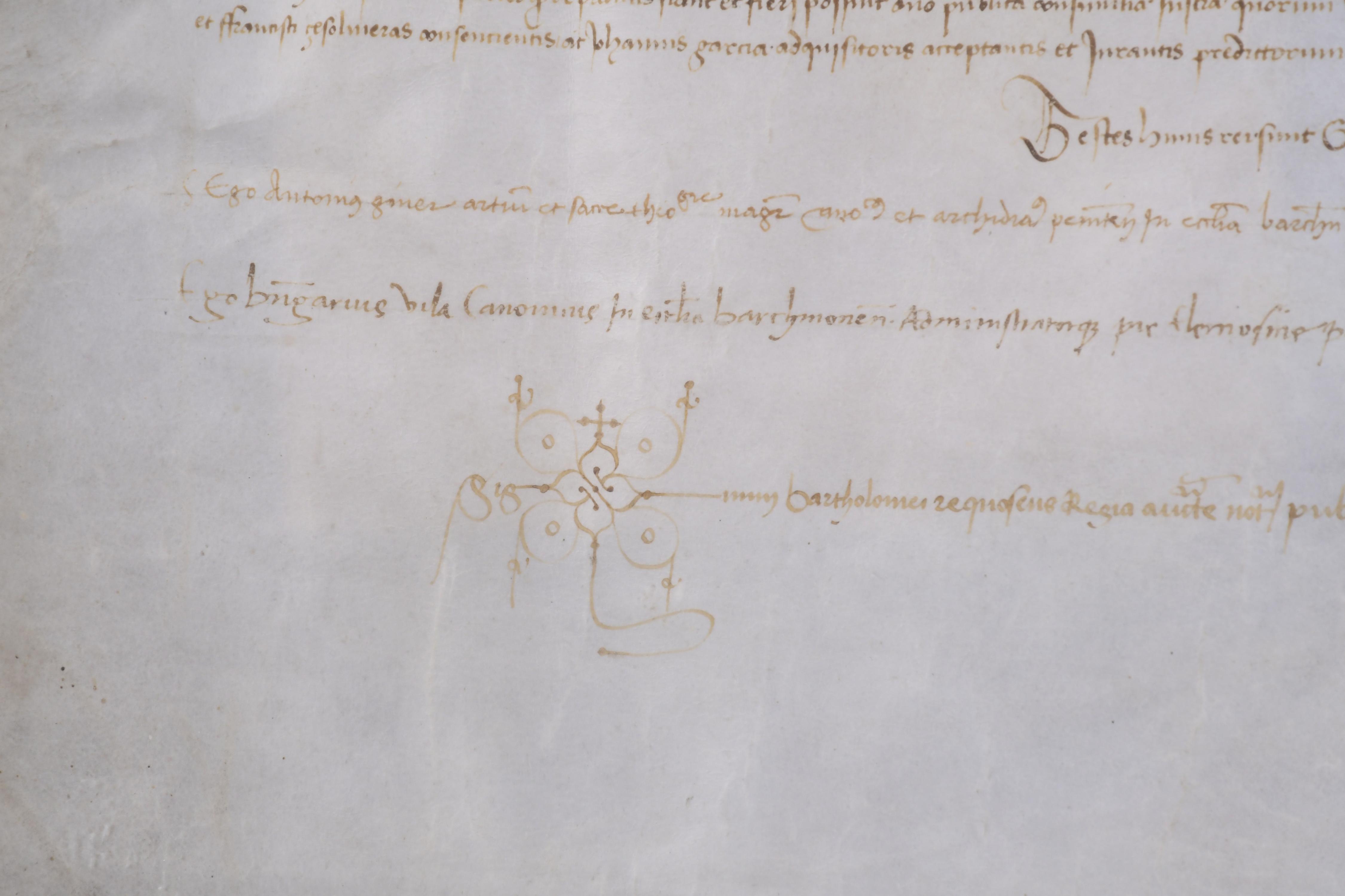 MANUSCRITO, FIN. SIGLO XV - PPS. SIGLO XVI.