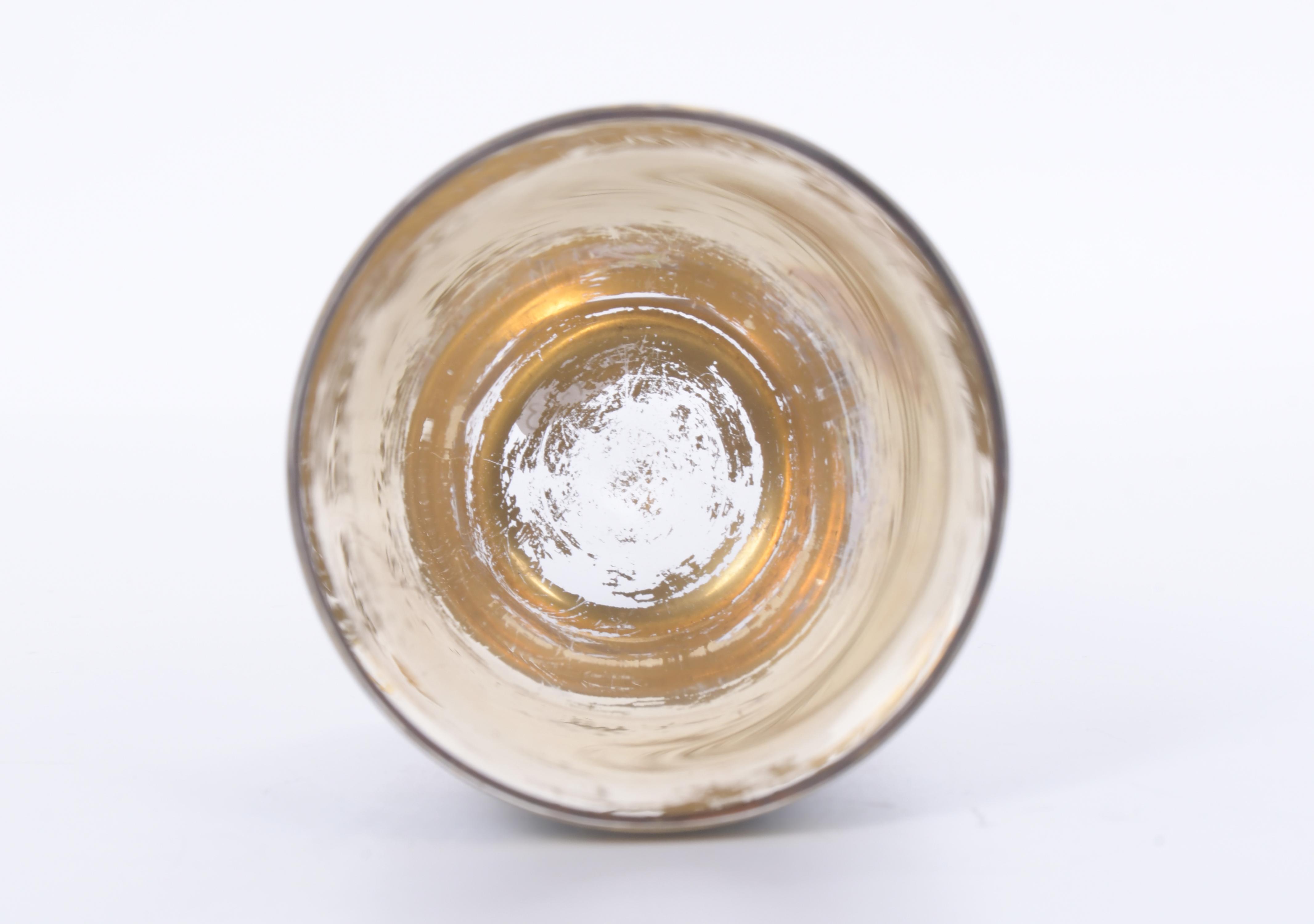 VASO EN CRISTAL DE BOHEMIA, SIGLO XIX.