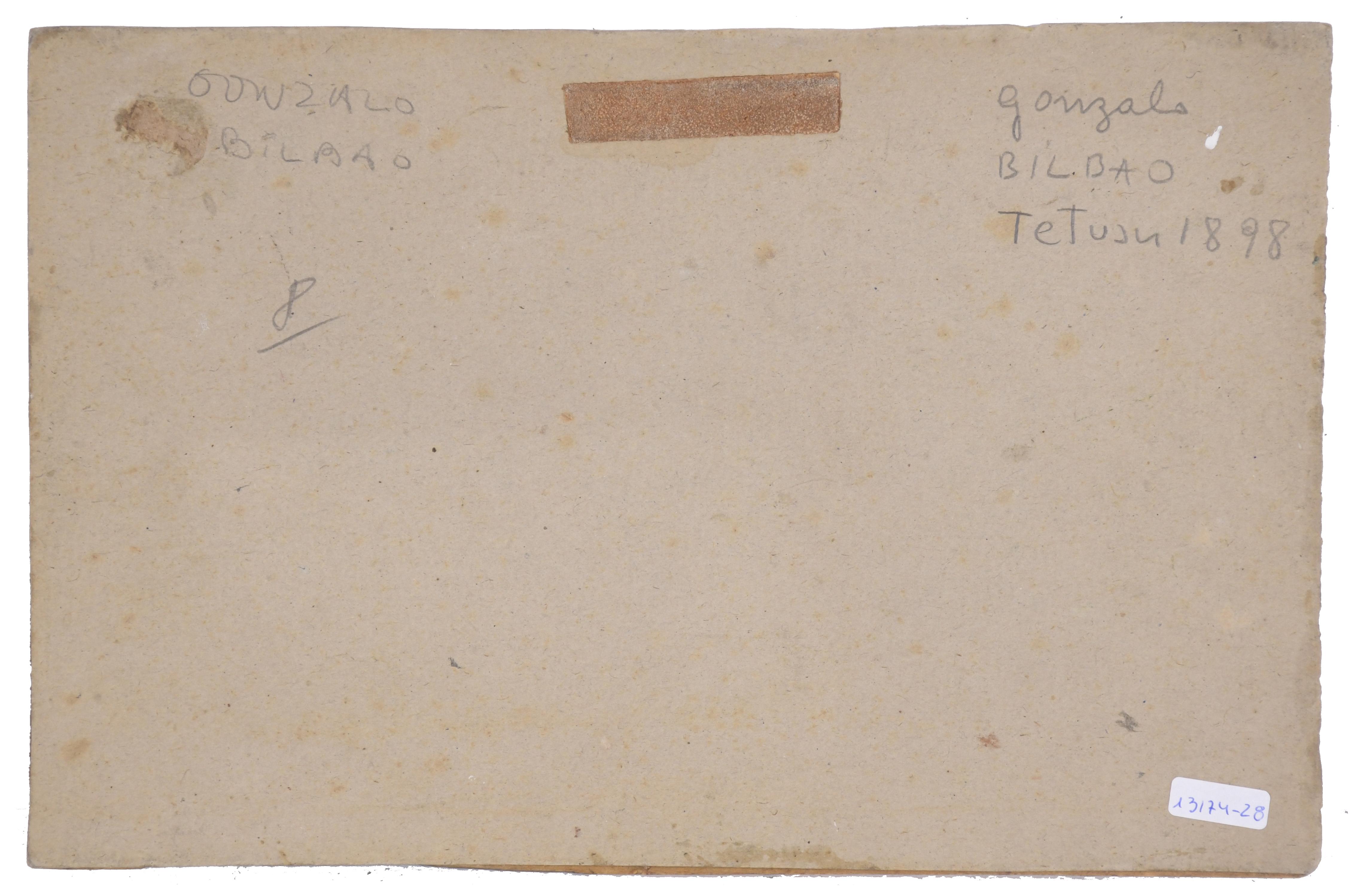 GONZALO BILBAO (1860-1938).  "TETUAN", 1898-99?.