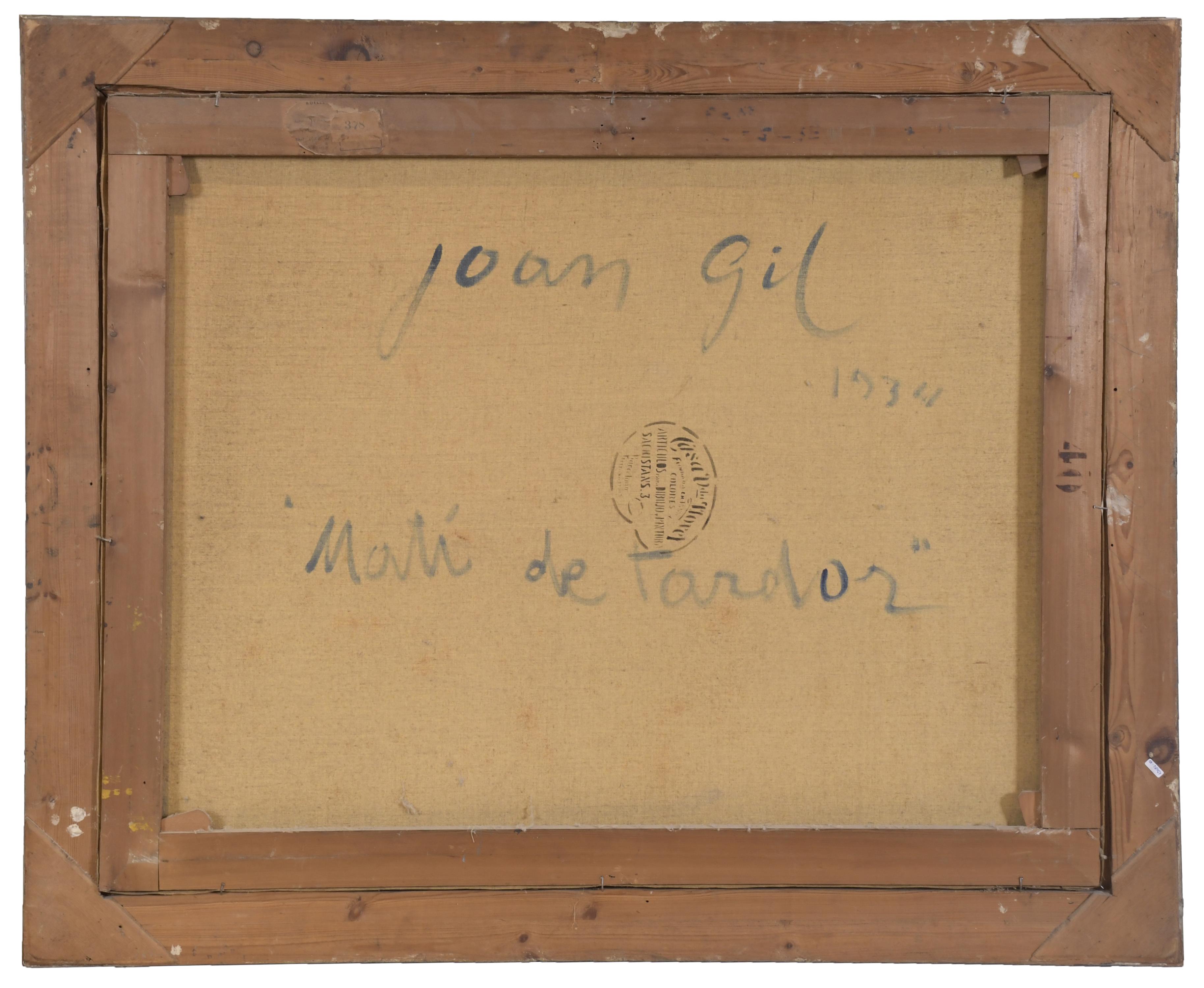JOAN GIL I GIL (1900-1984). "MOLI DE TARDOR", 1934.