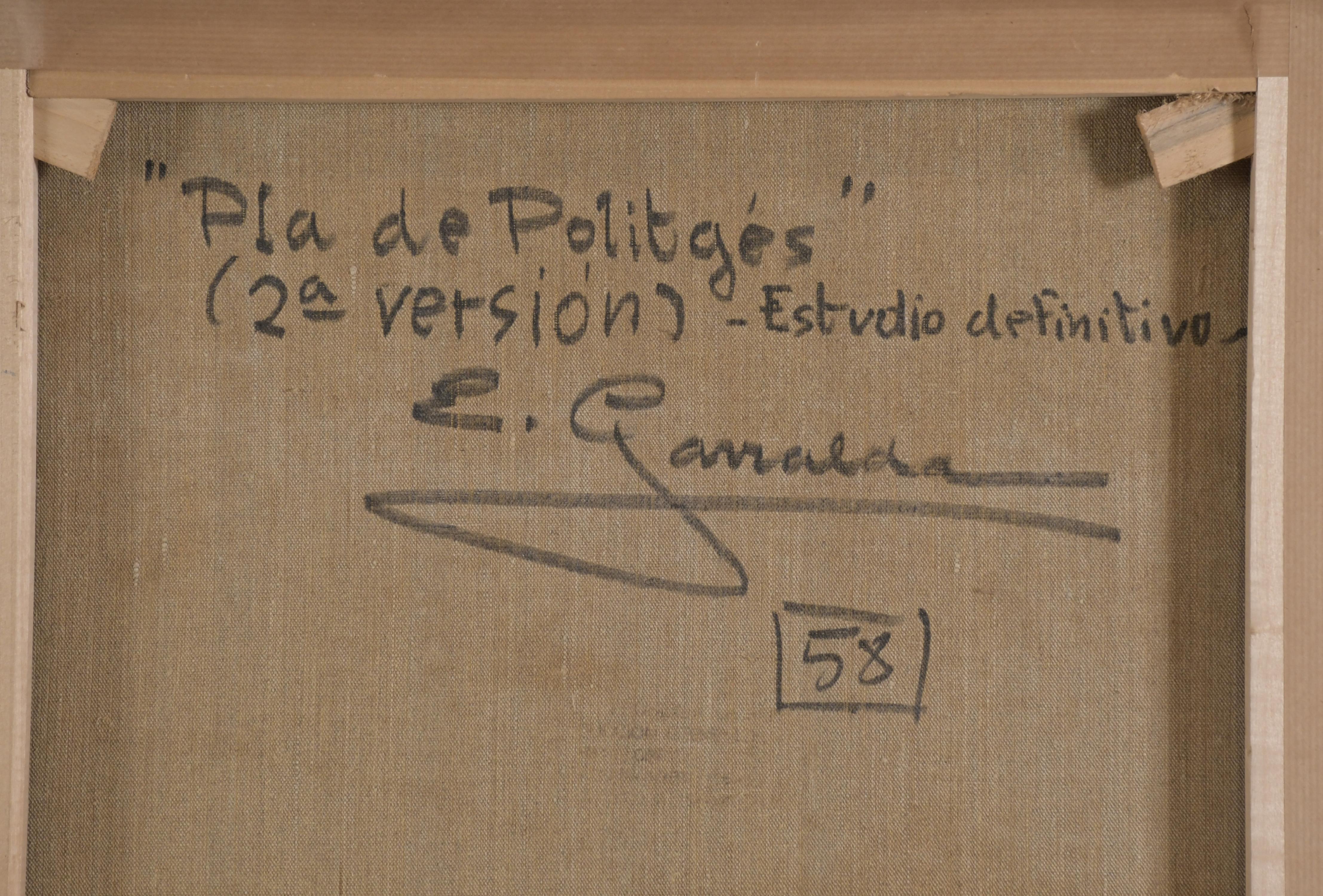 ELÍAS GARRALDA ALZUGARAY (1926-2012). "PLA DE POLITGÉS", se