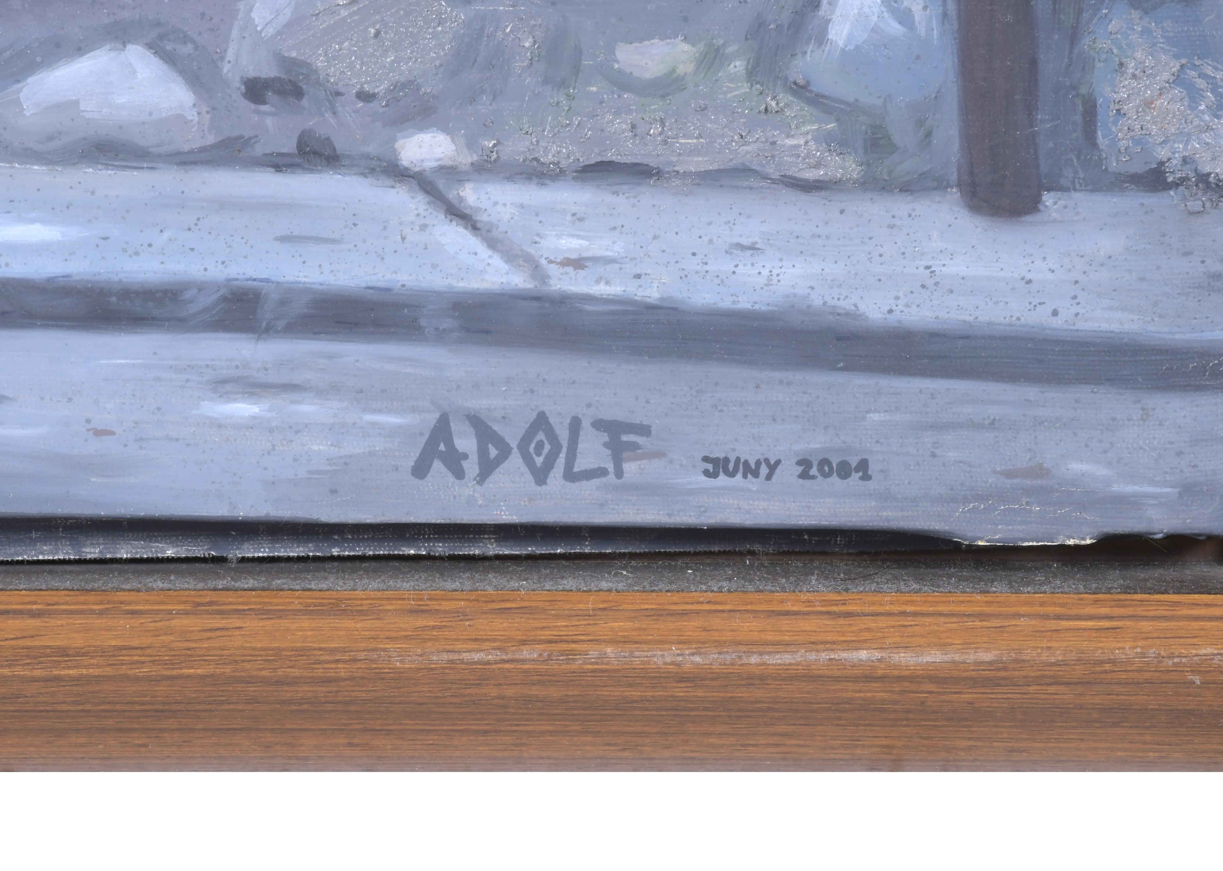 ESCUELA CATALANA, SIGLO XX. "Fachada de Tuixén con elemento