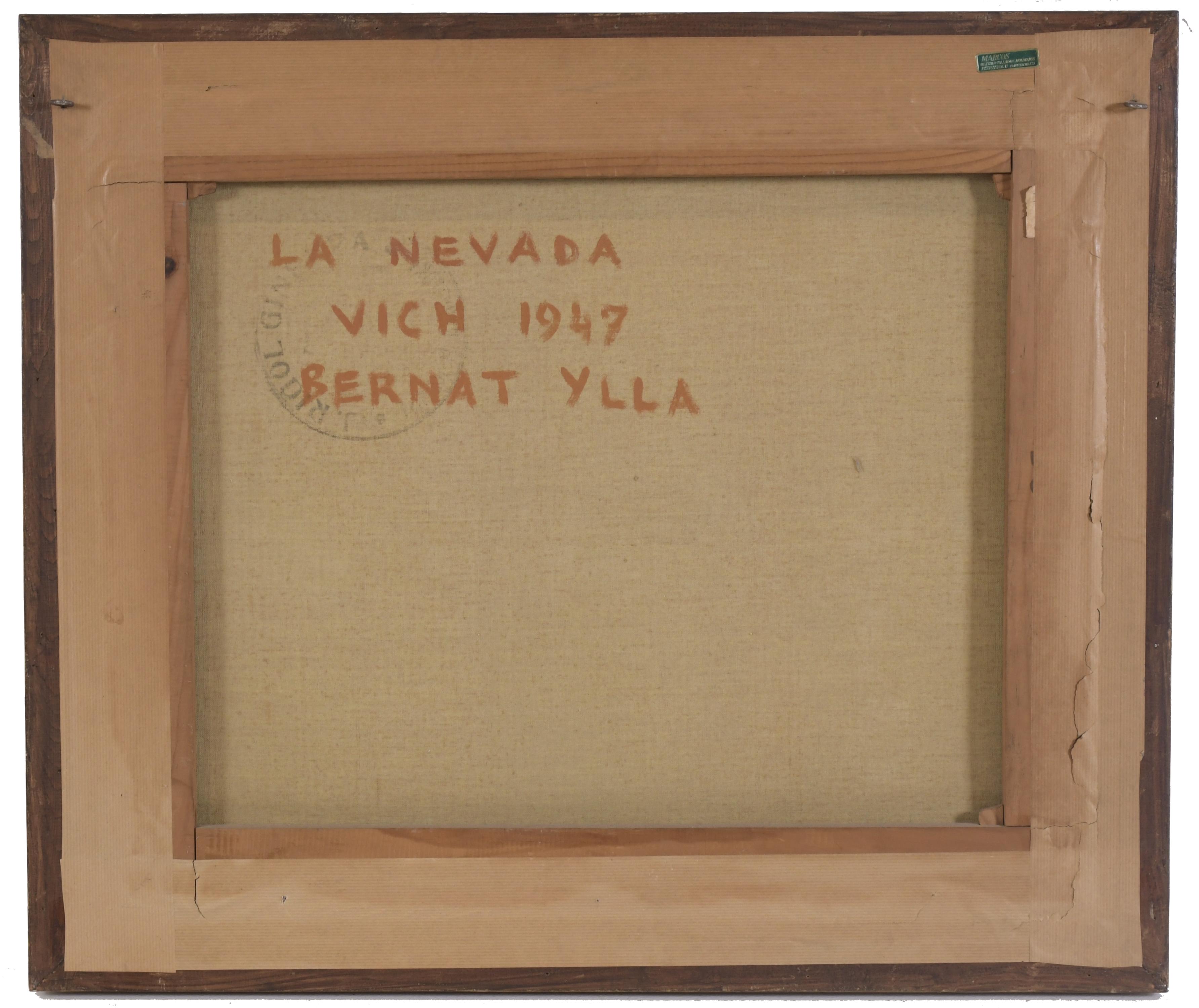 BERNAT YLLA (1916-1994).  "LA NEVADA", VICH, 1947.