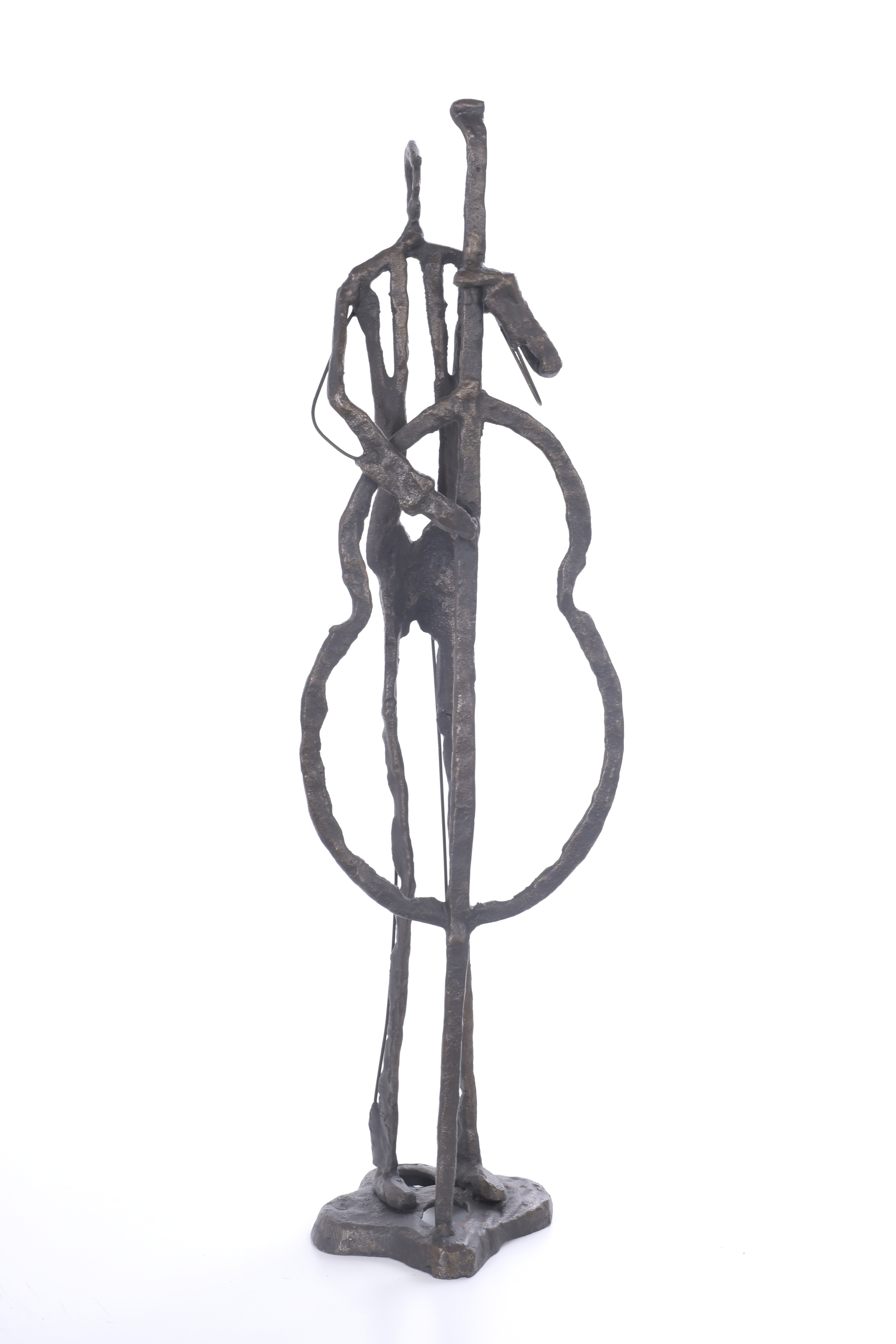 SIGUIENDO MODELOS DE ALBERTO GIACOMETTI (1901 - 1966). "MÚS