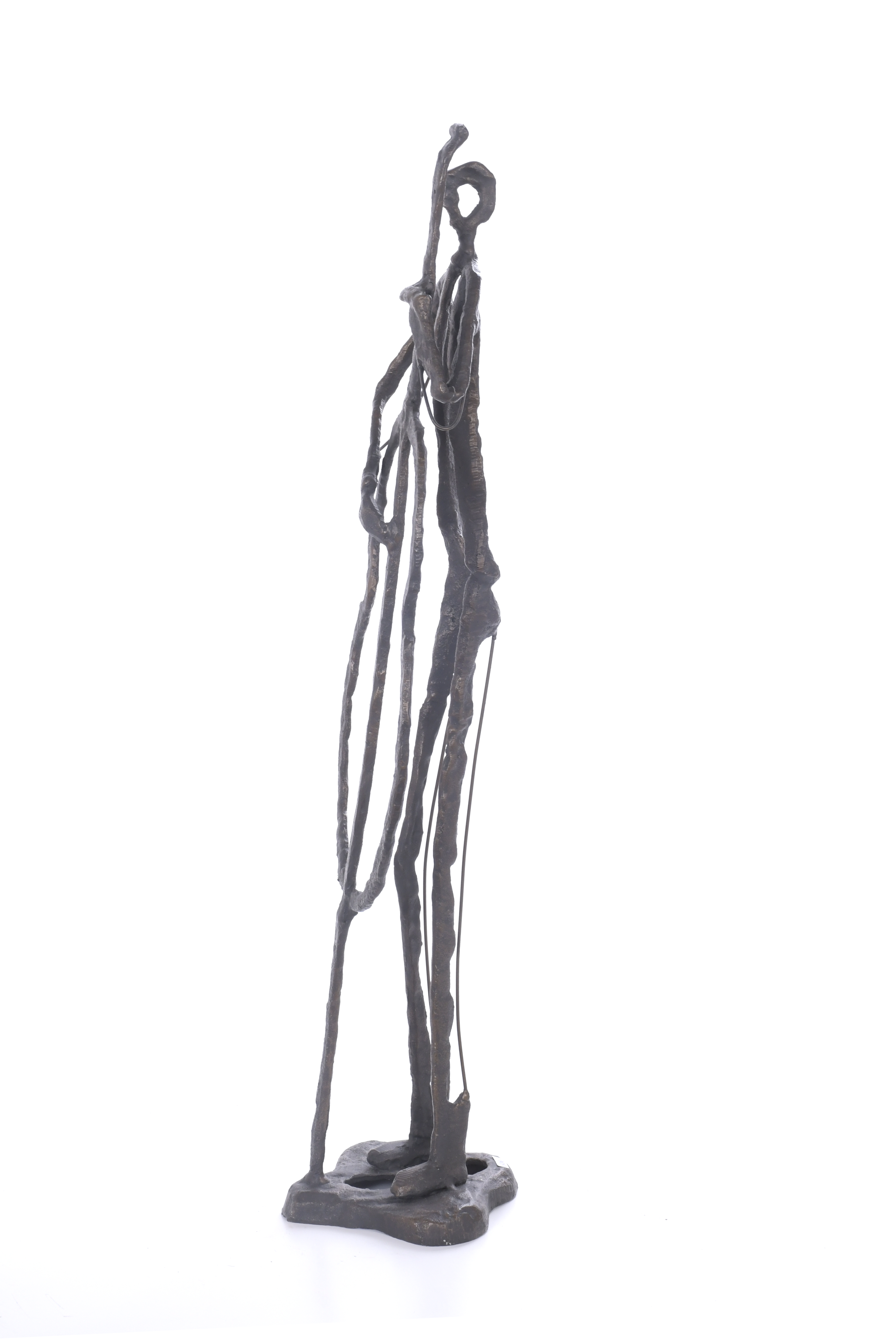 SIGUIENDO MODELOS DE ALBERTO GIACOMETTI (1901 - 1966). "MÚS