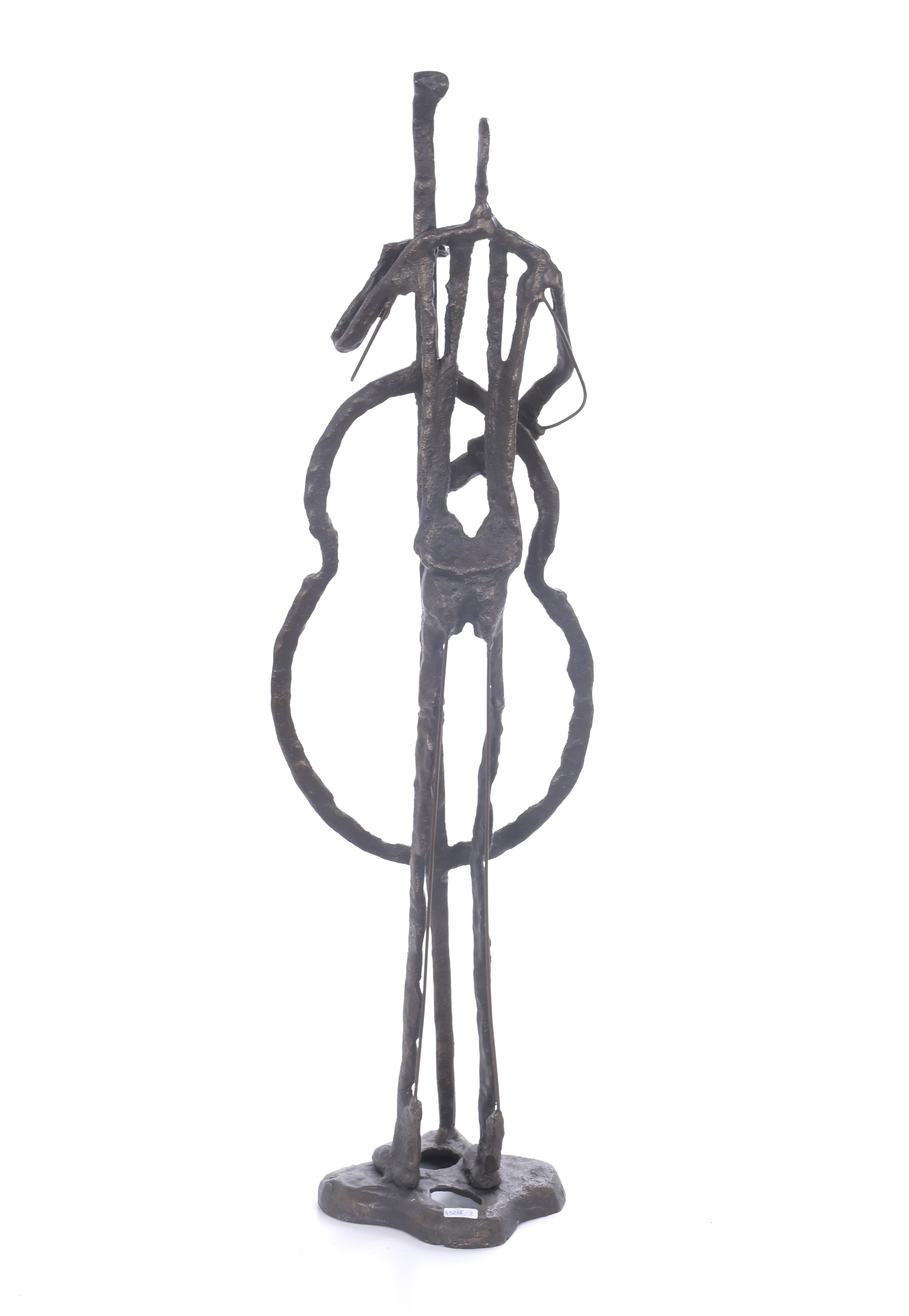 SIGUIENDO MODELOS DE ALBERTO GIACOMETTI (1901 - 1966). "MÚS