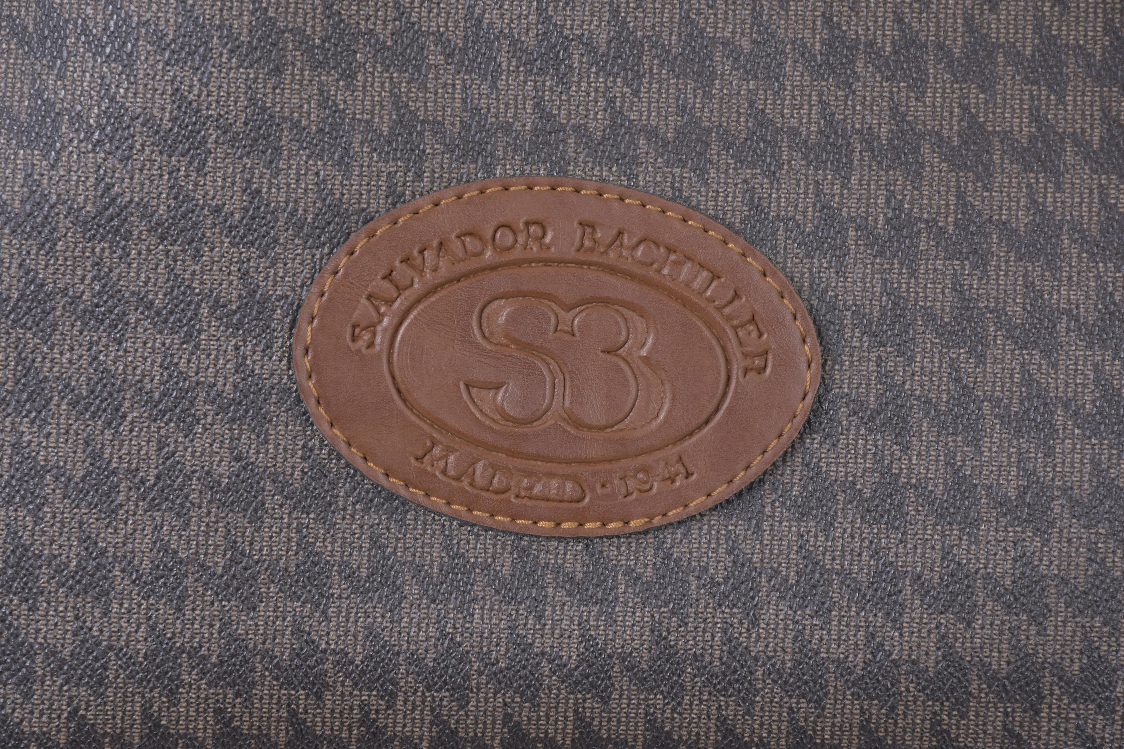 SALVADOR BACHILLER. BOLSA DE VIAJE. 