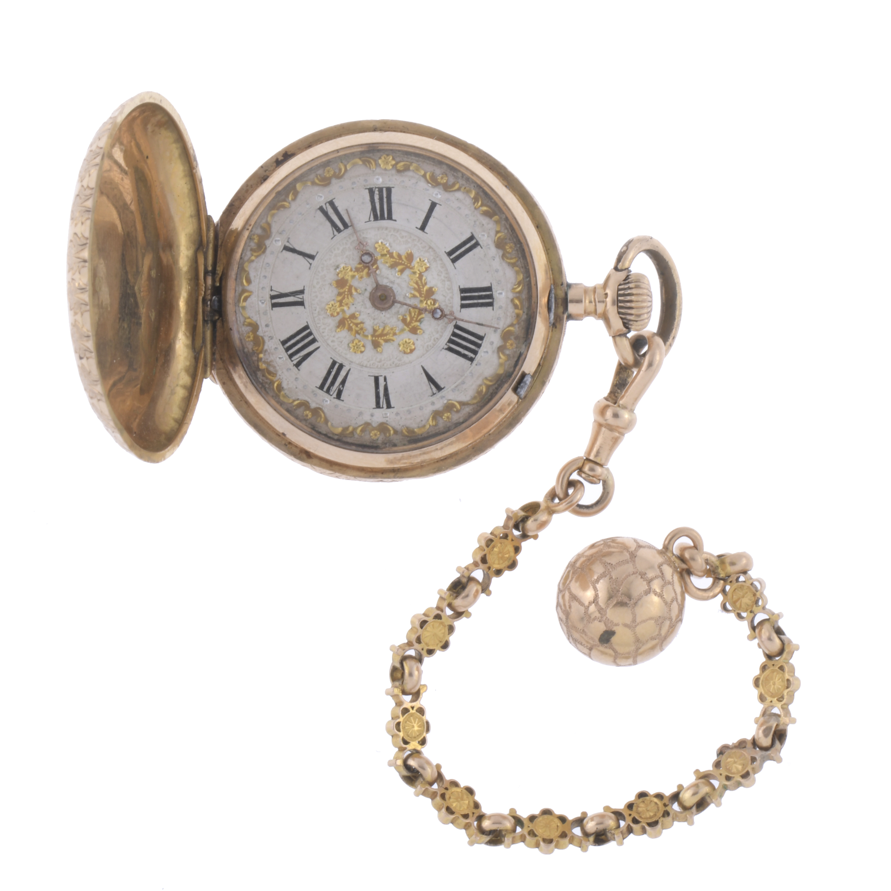 RELOJ DE BOLSILLO EN ORO 