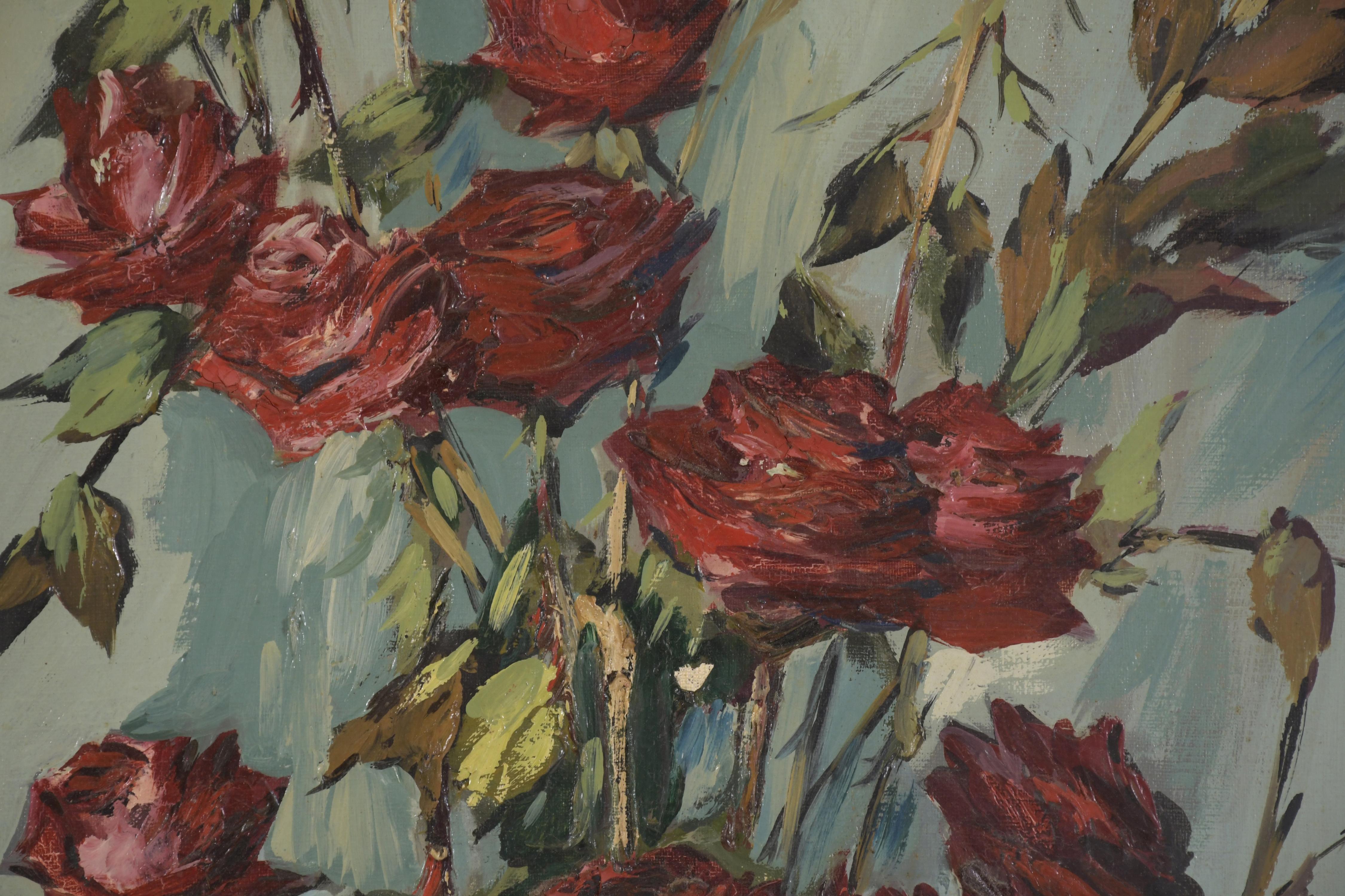 JOSEP MIQUEL SERRANO (1912-1982). "ROSAS".