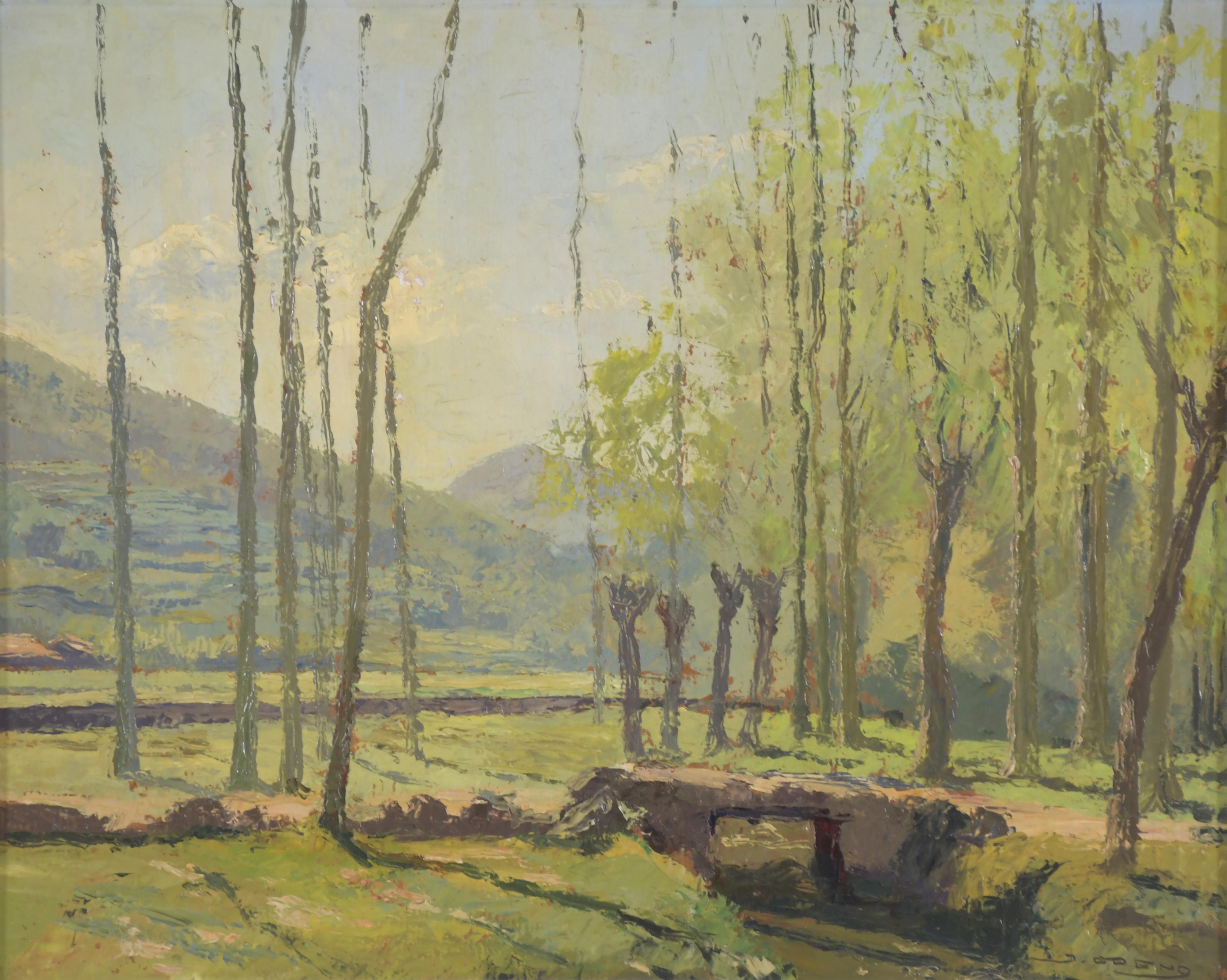 ISIDRE ODENA DAURA (1910-2008) "PAISAJE".