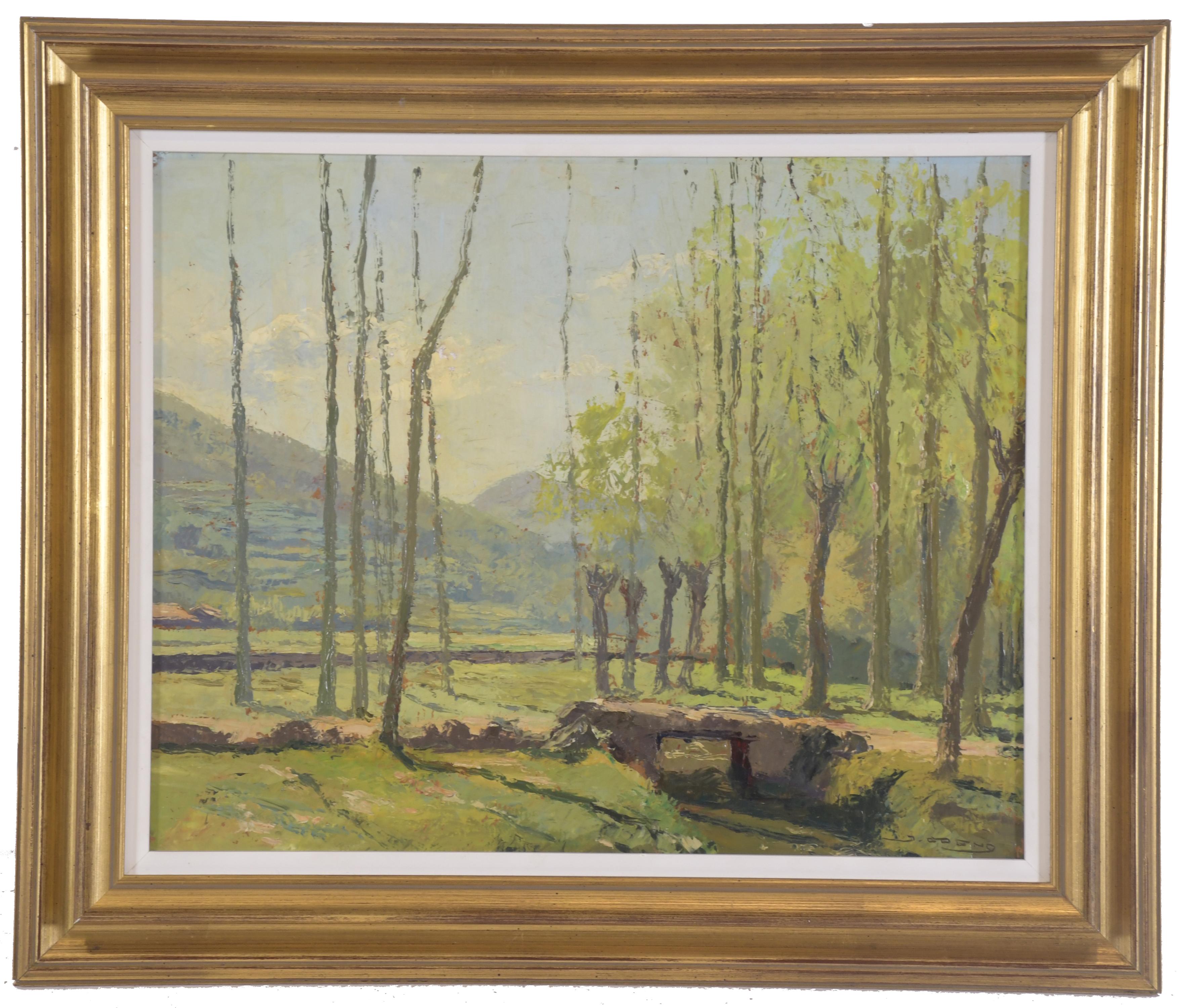 ISIDRE ODENA DAURA (1910-2008) "PAISAJE".