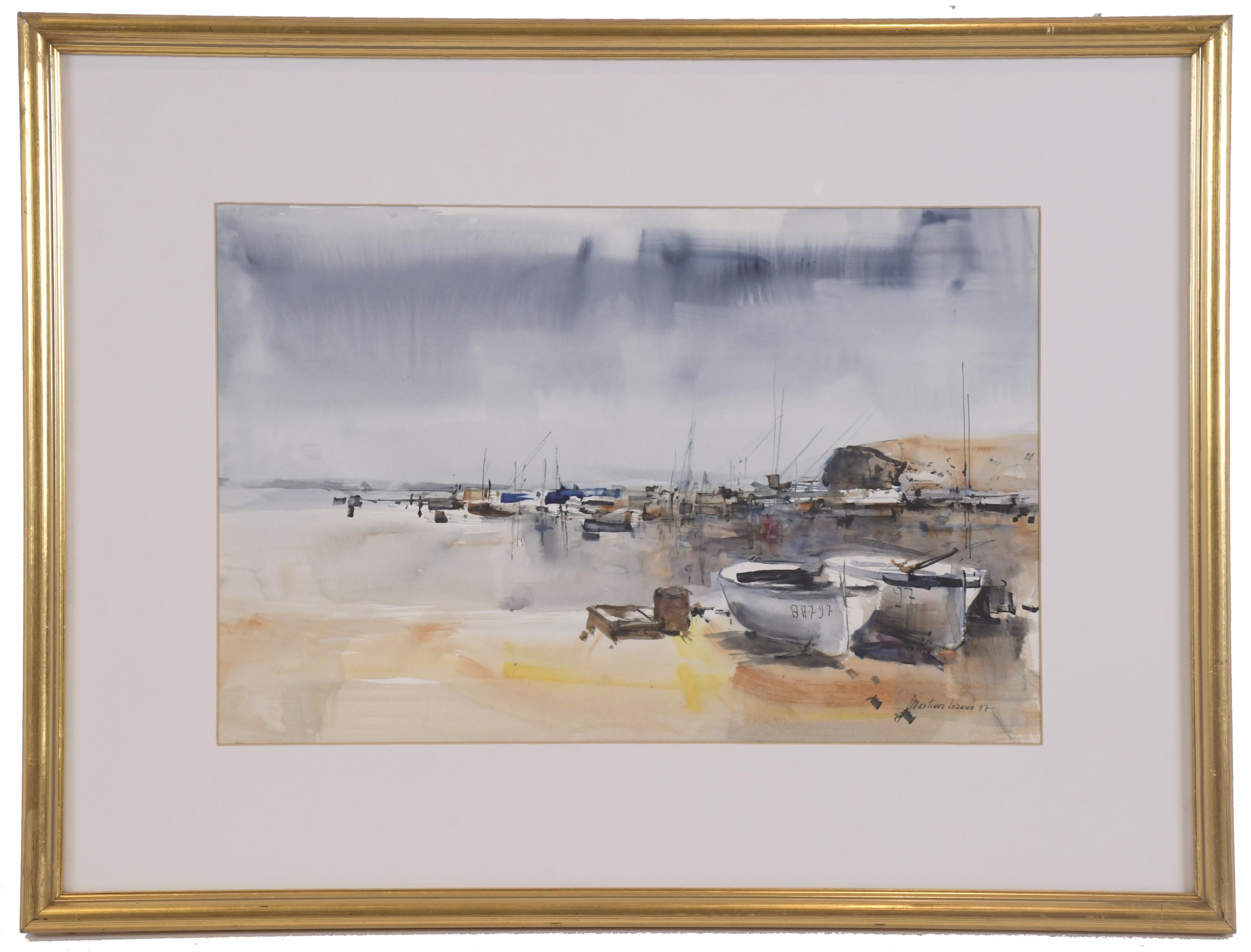 JOSEP MARTÍNEZ LOZANO (1923-2006). "BARCAS", 1997.