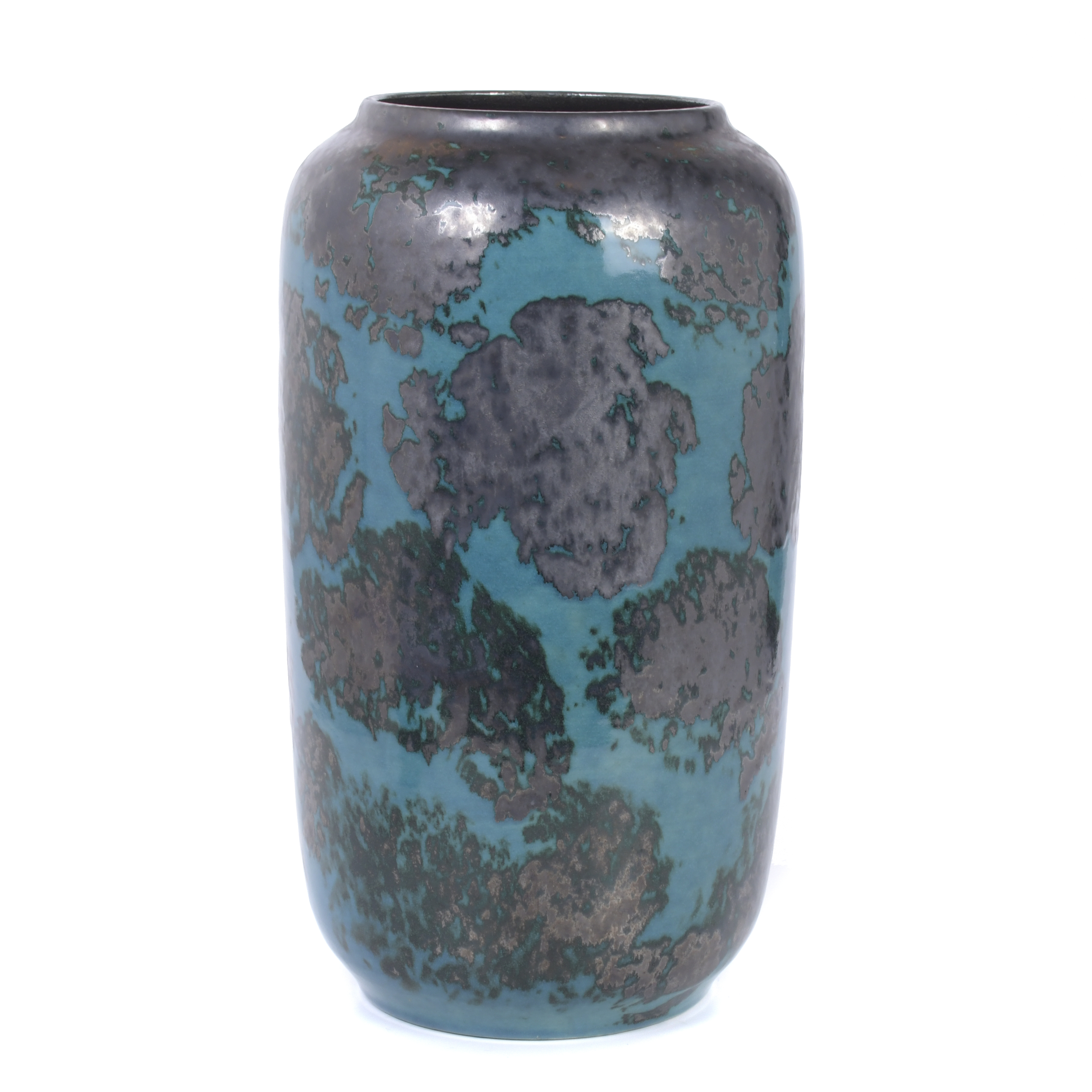 Jarrón en cerámica alemana Scheurich, circan 1960.