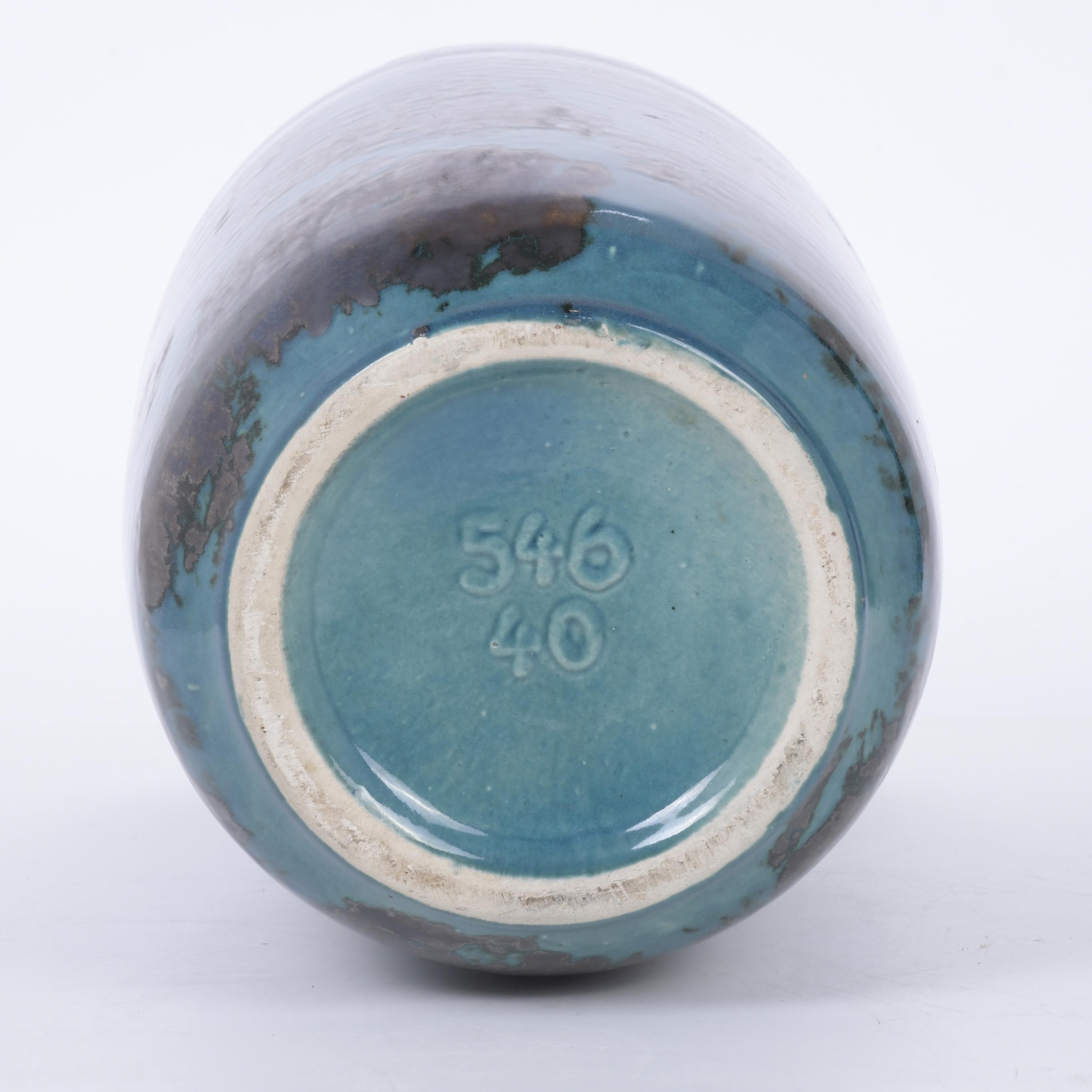 Jarrón en cerámica alemana Scheurich, circan 1960.