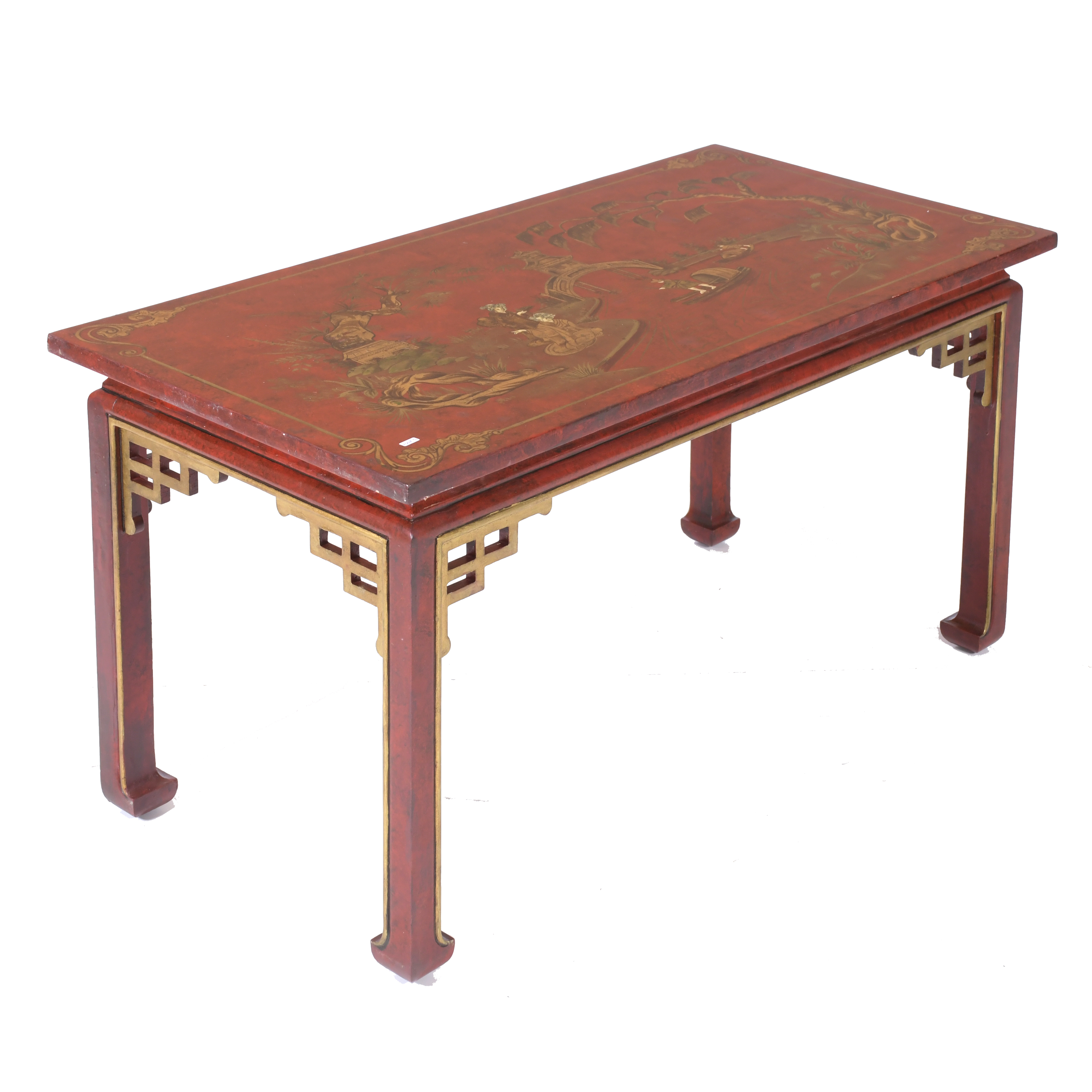 Mesa de centro estilo orientalisra, circa 1960.