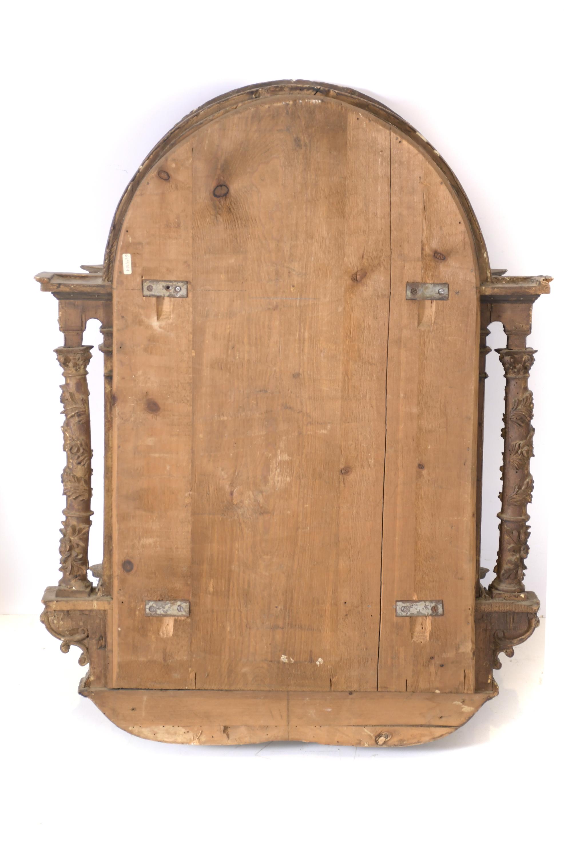 ESCUELA ESPAÑOLA, SIGLO XVIII.  "San Nicolás" con hornacina