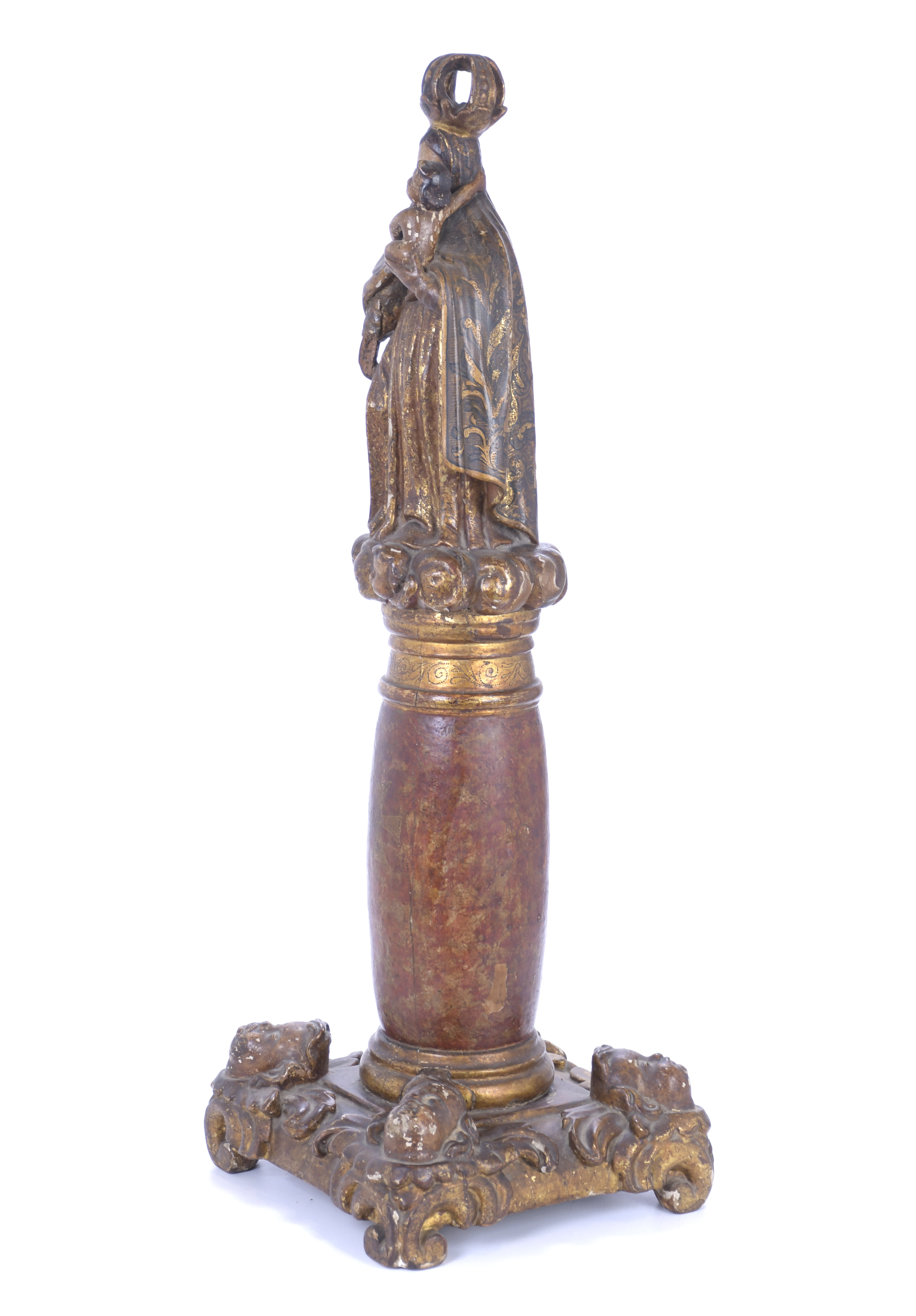 ESCUELA ESPAÑOLA, SIGLO XVIII. "Virgen del Pilar".