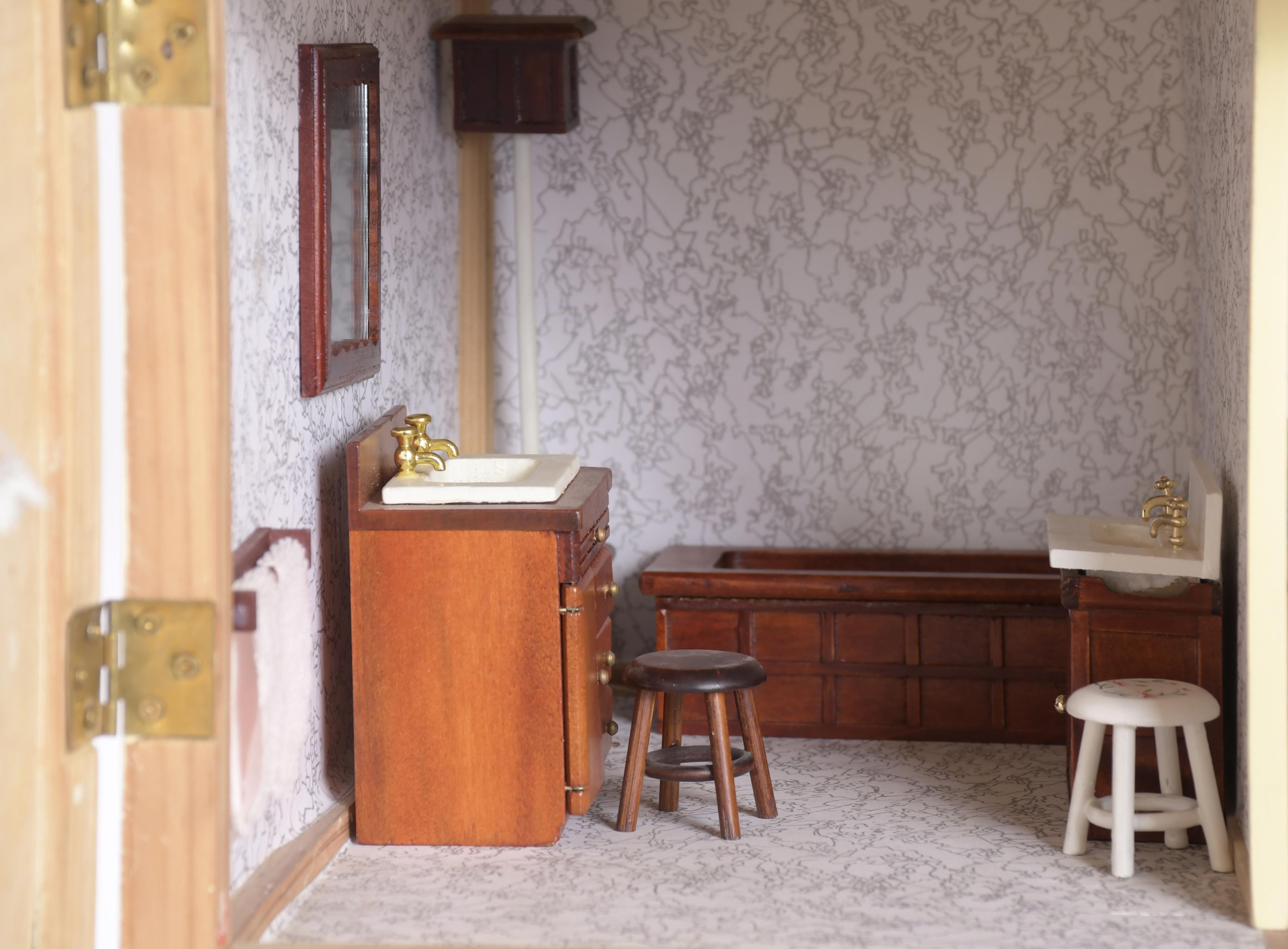 Casa de muñecas, circa 1960.