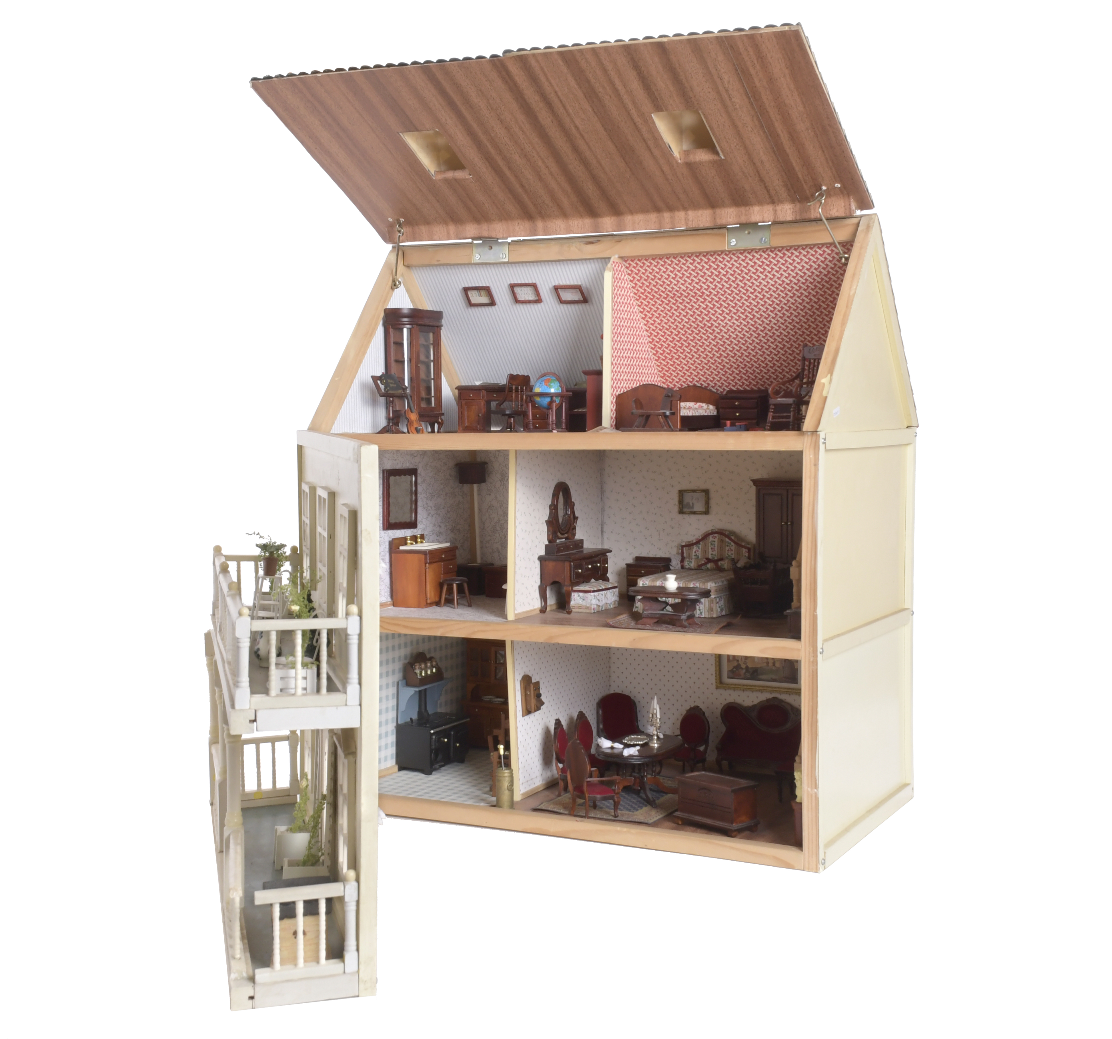 Casa de muñecas, circa 1960.