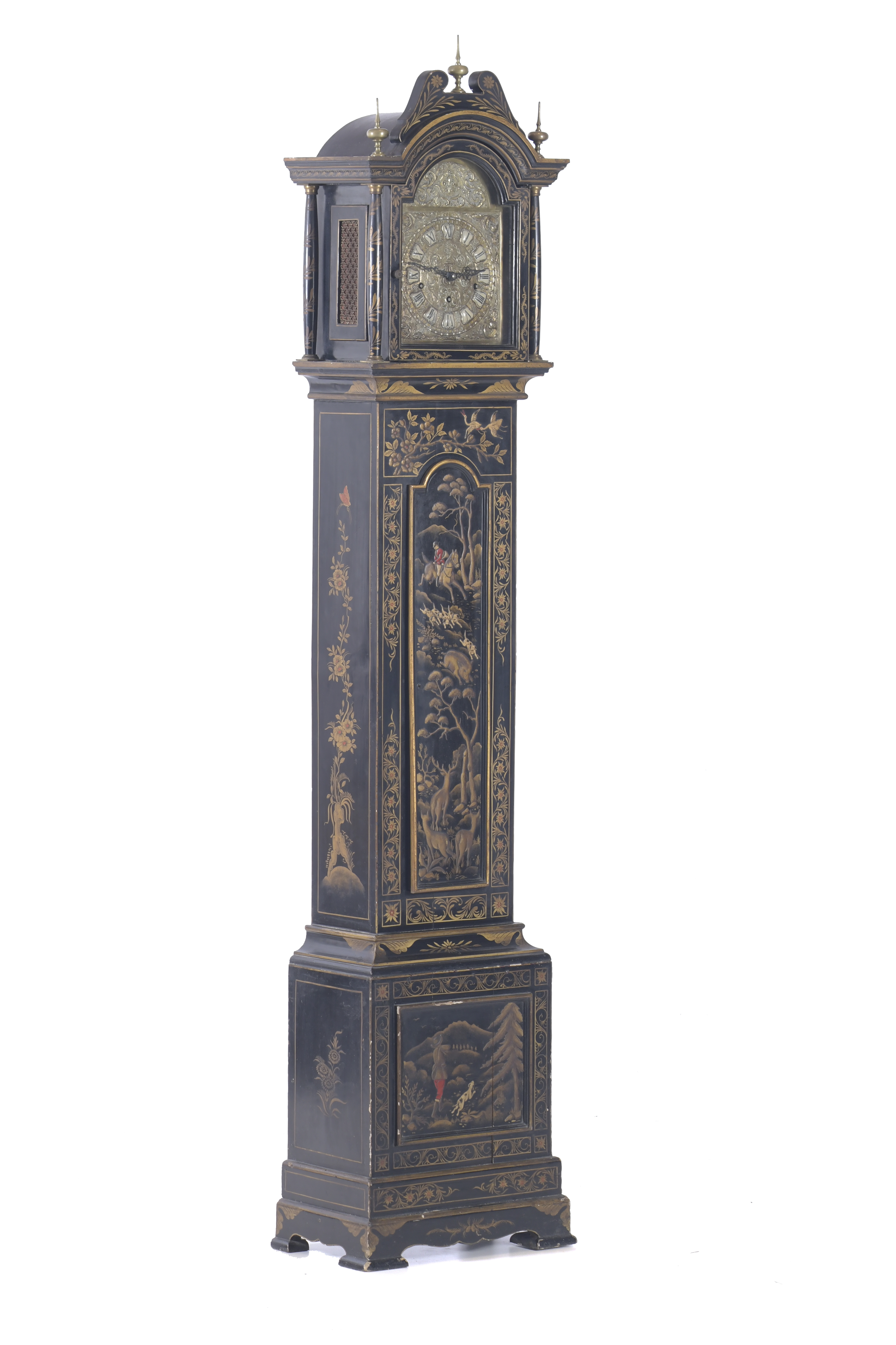 Reloj de pie tipo Valentí, med. siglo XX. 