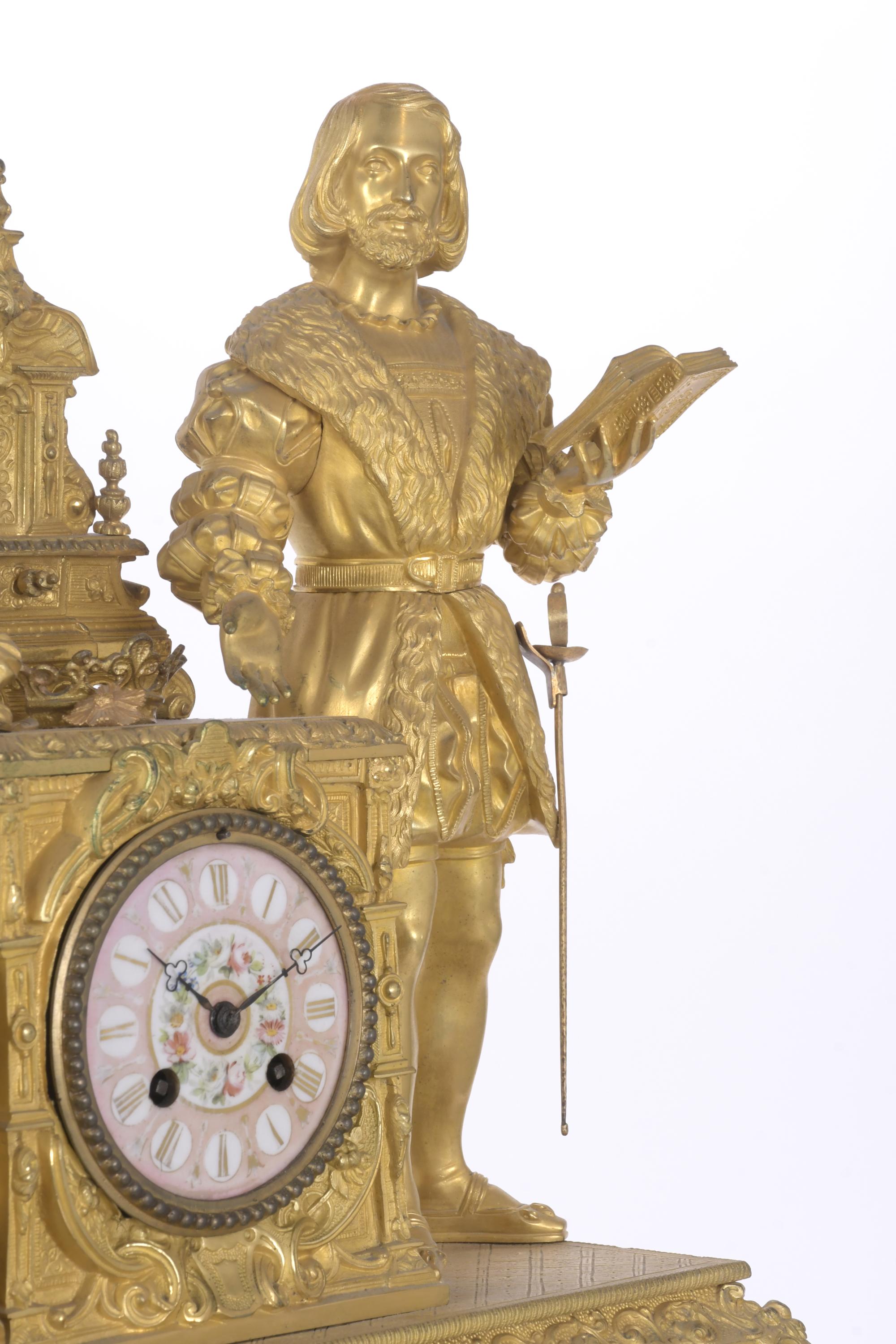 Reloj de sobremesa Louis Philippe - Napoleón III, circa 185