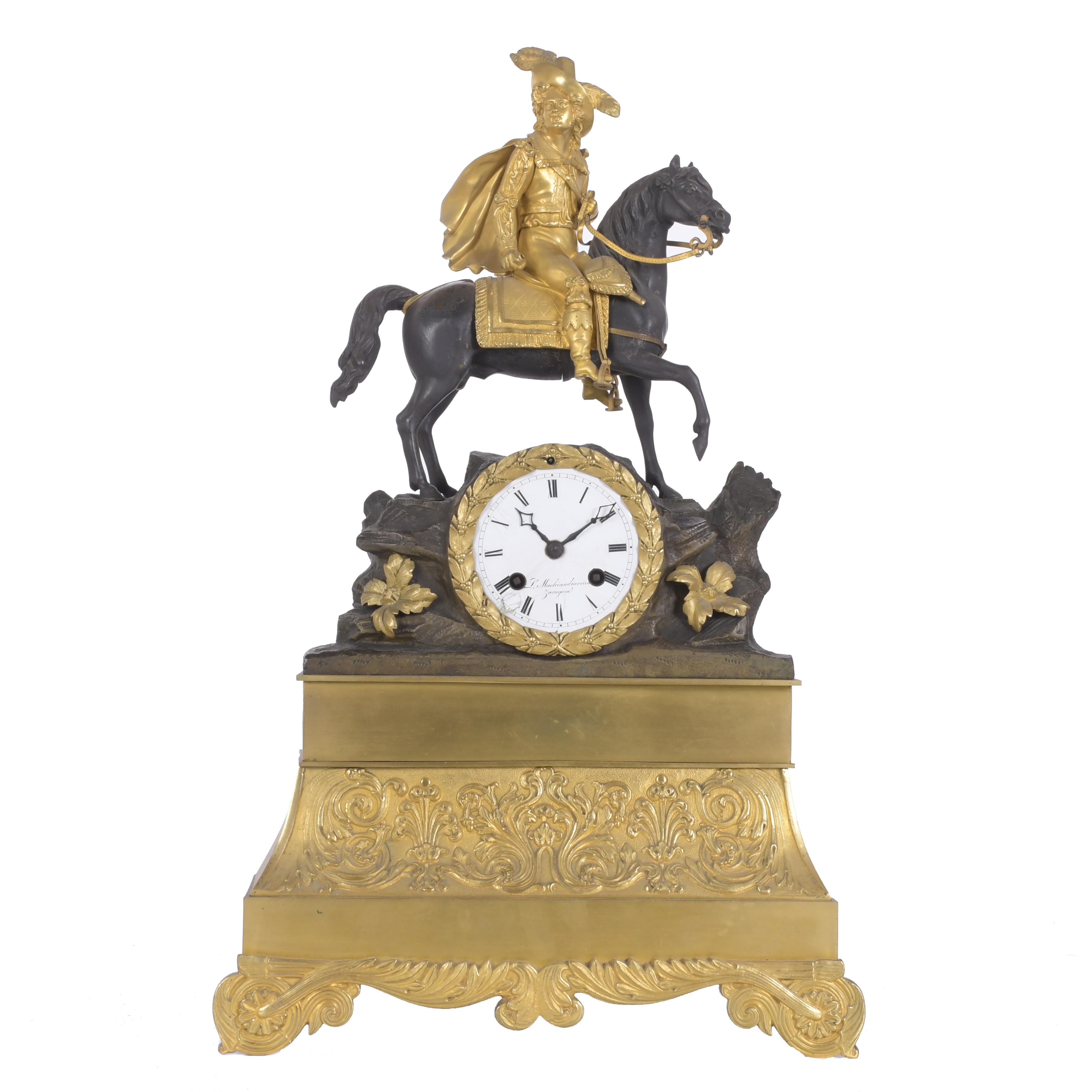 RELOJ DE SOBREMESA LOUIS PHILIPPE, CIRCA 1830 - 1848.