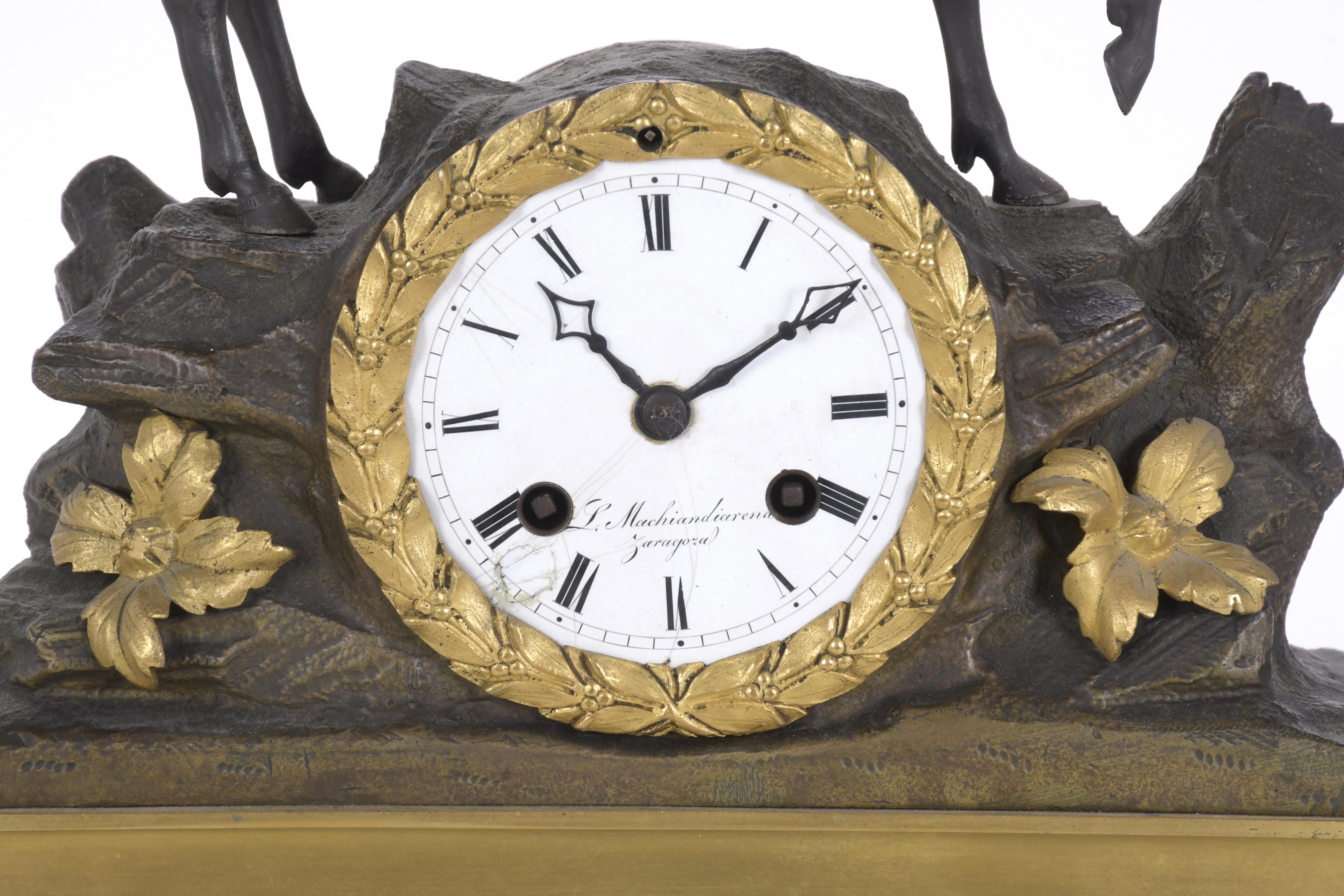 Reloj de sobremesa Louis Philippe, circa 1830 - 1848.