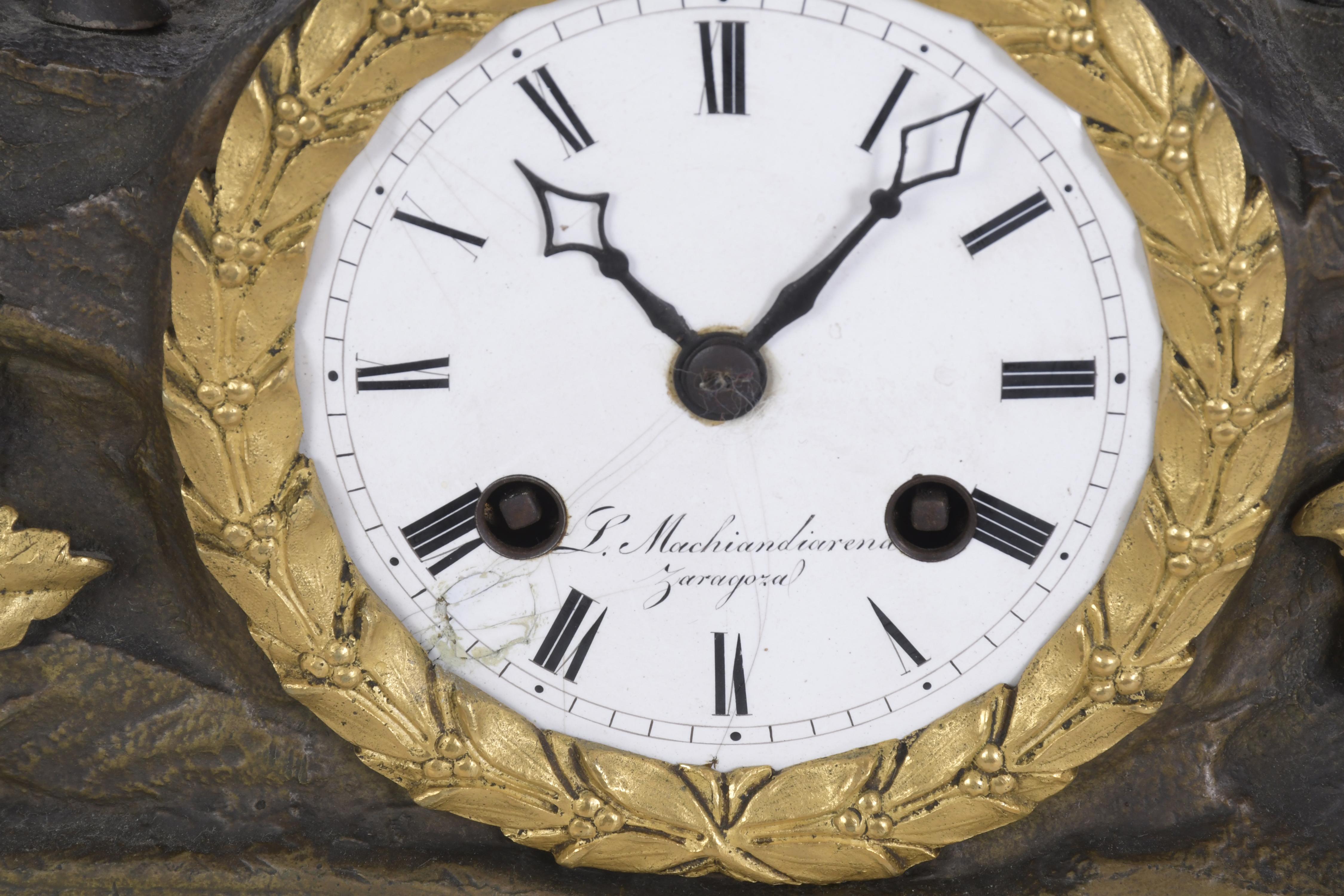 Reloj de sobremesa Louis Philippe, circa 1830 - 1848.