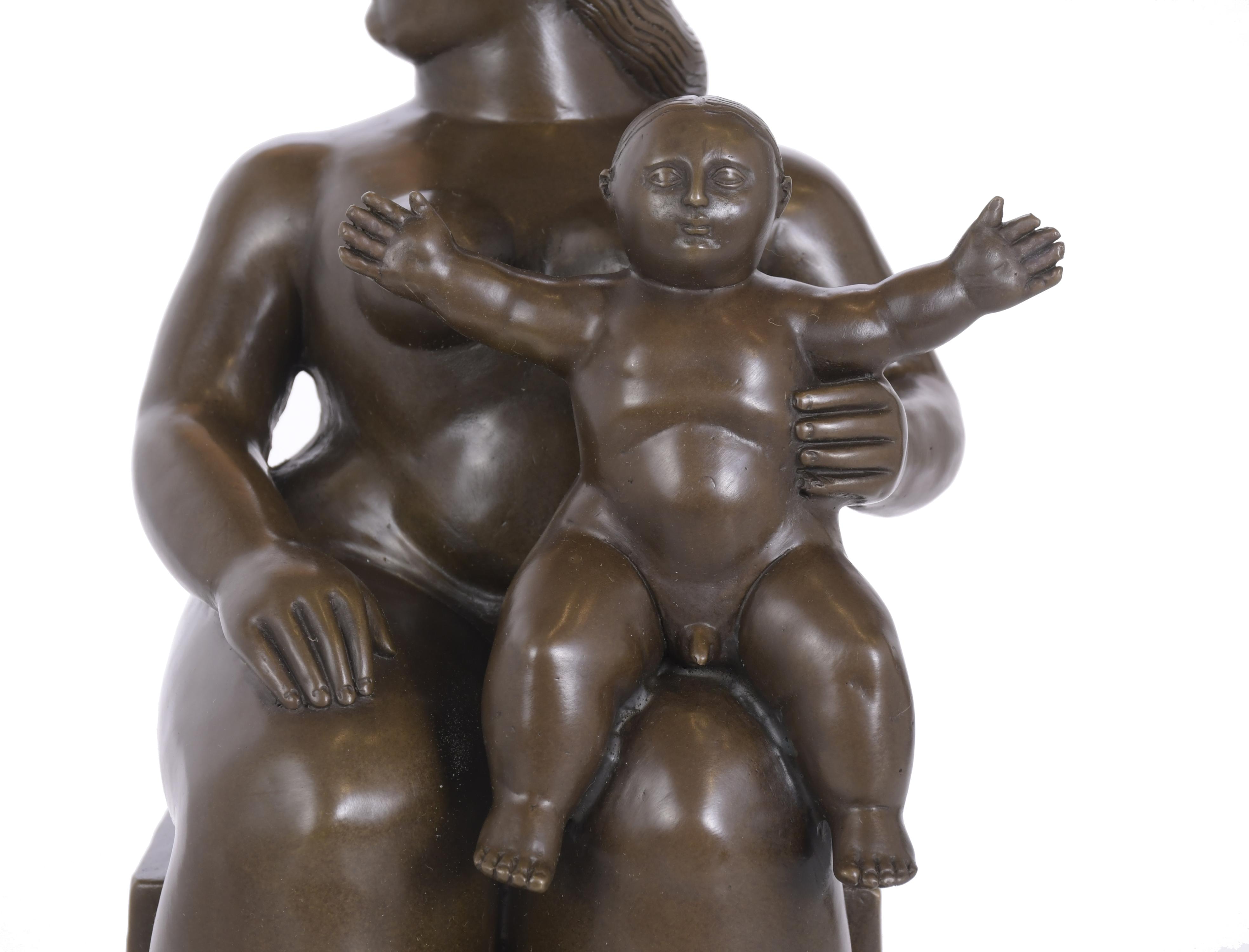 SIGUIENDO MODELOS DE FERNANDO BOTERO (1932 - 2023). "MATERN