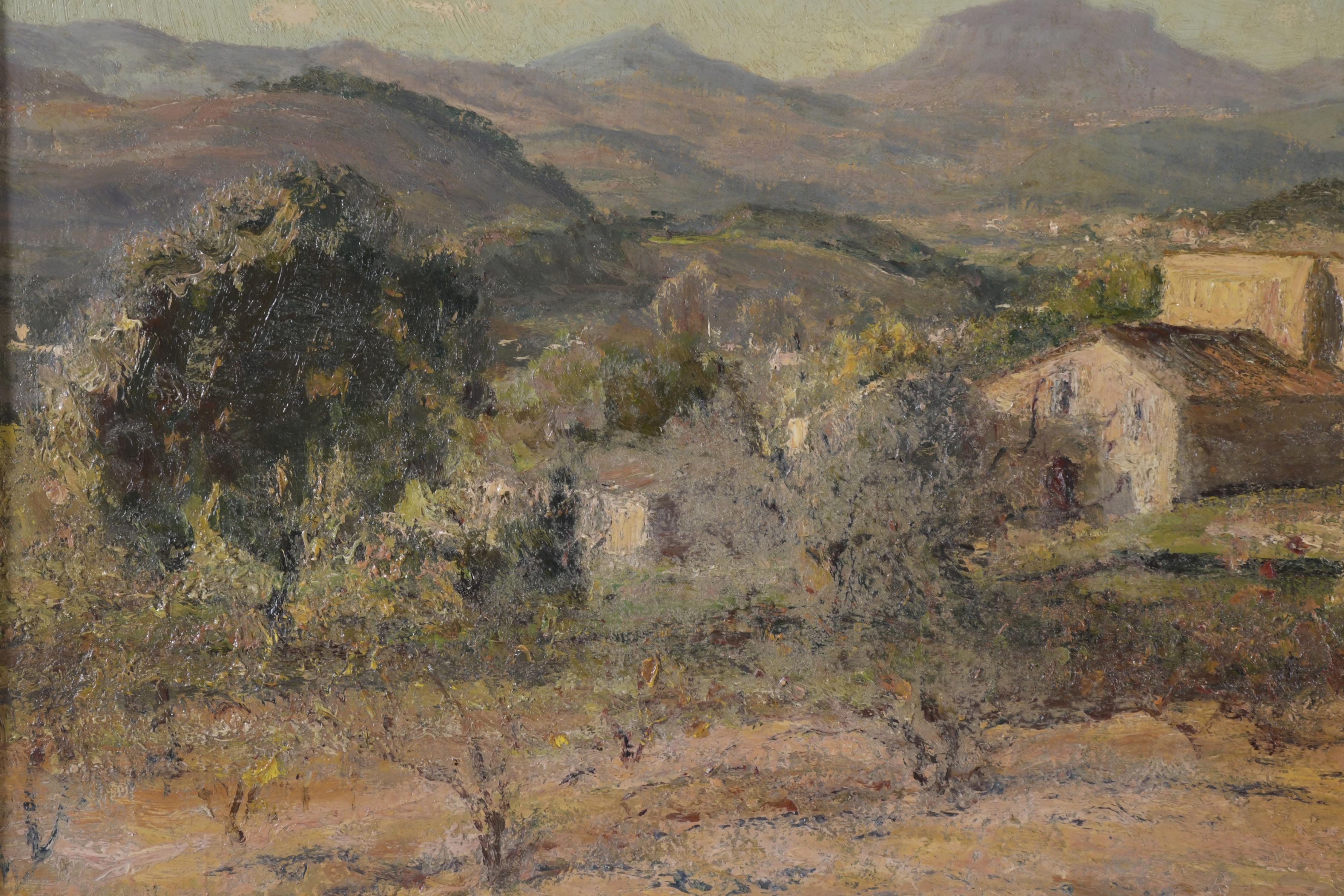 JOAN COLOM I AUGUSTI (1879-1969). "Paisaje".