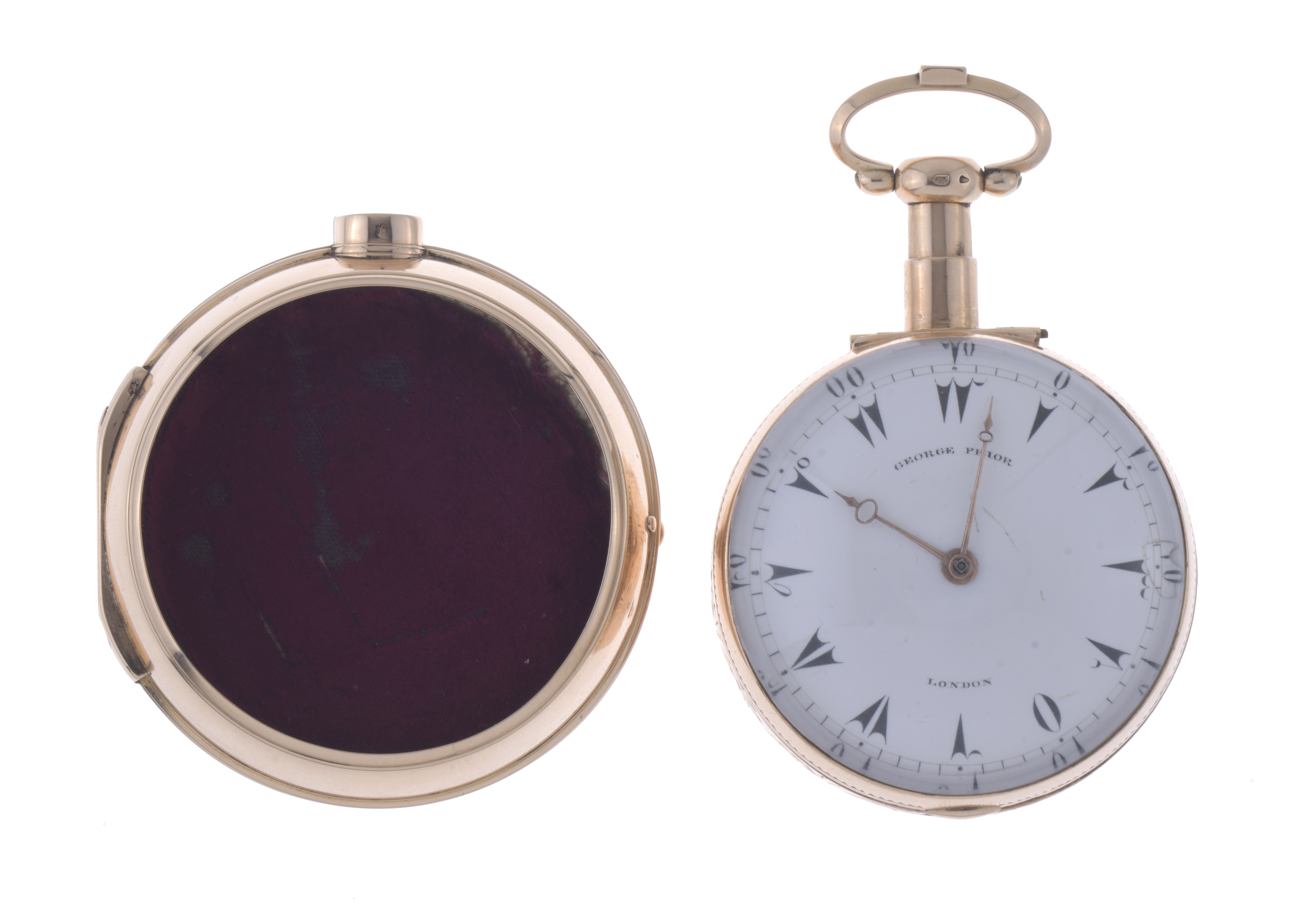 GEROGE PRIOR, LONDON 1775, RELOJ DE BOLSILLO EN ORO