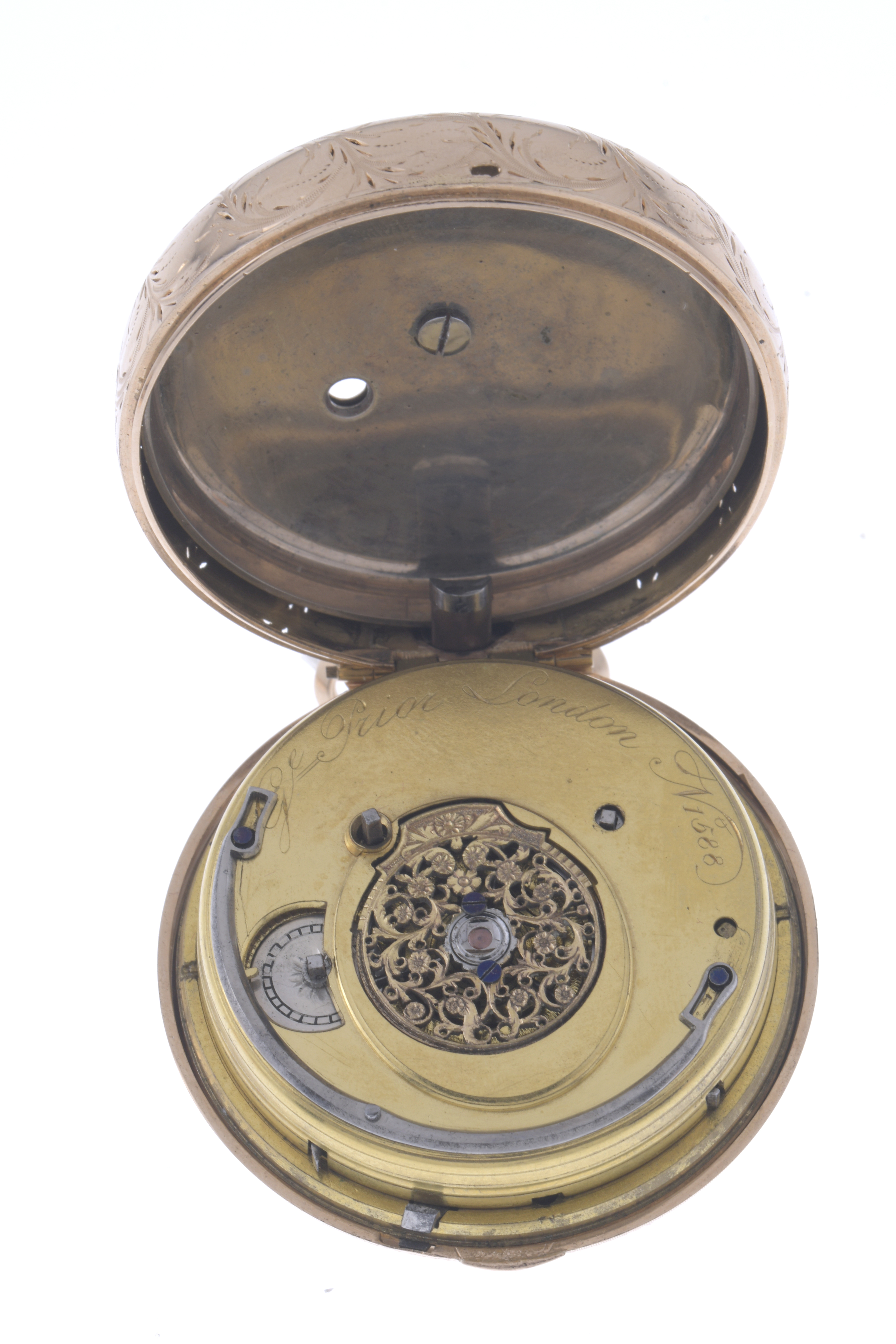 GEROGE PRIOR, LONDON 1775, RELOJ DE BOLSILLO EN ORO