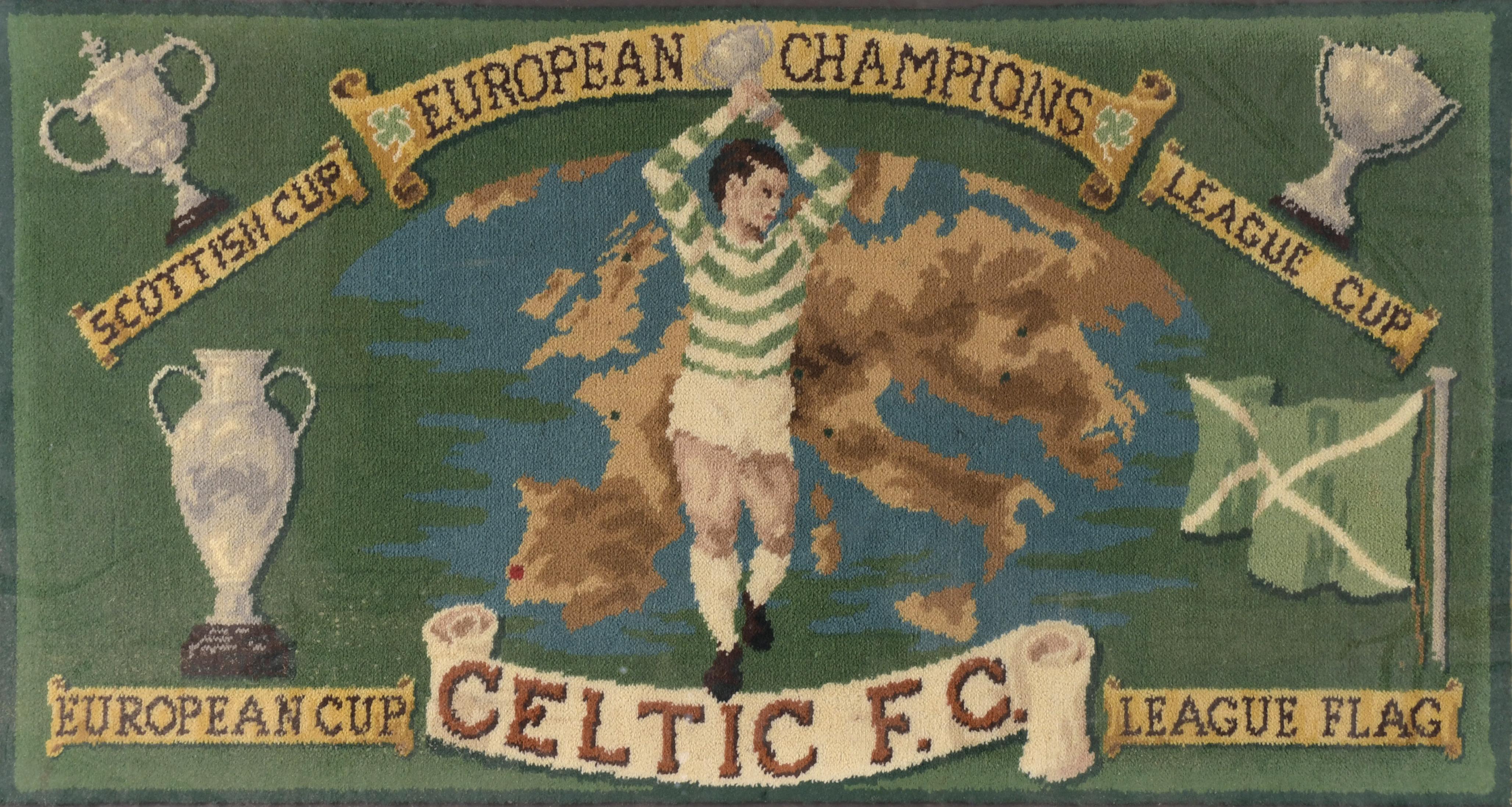 TAPIZ "VICTORIA DEL CELTIC F.C.", 1966 - 1967. 