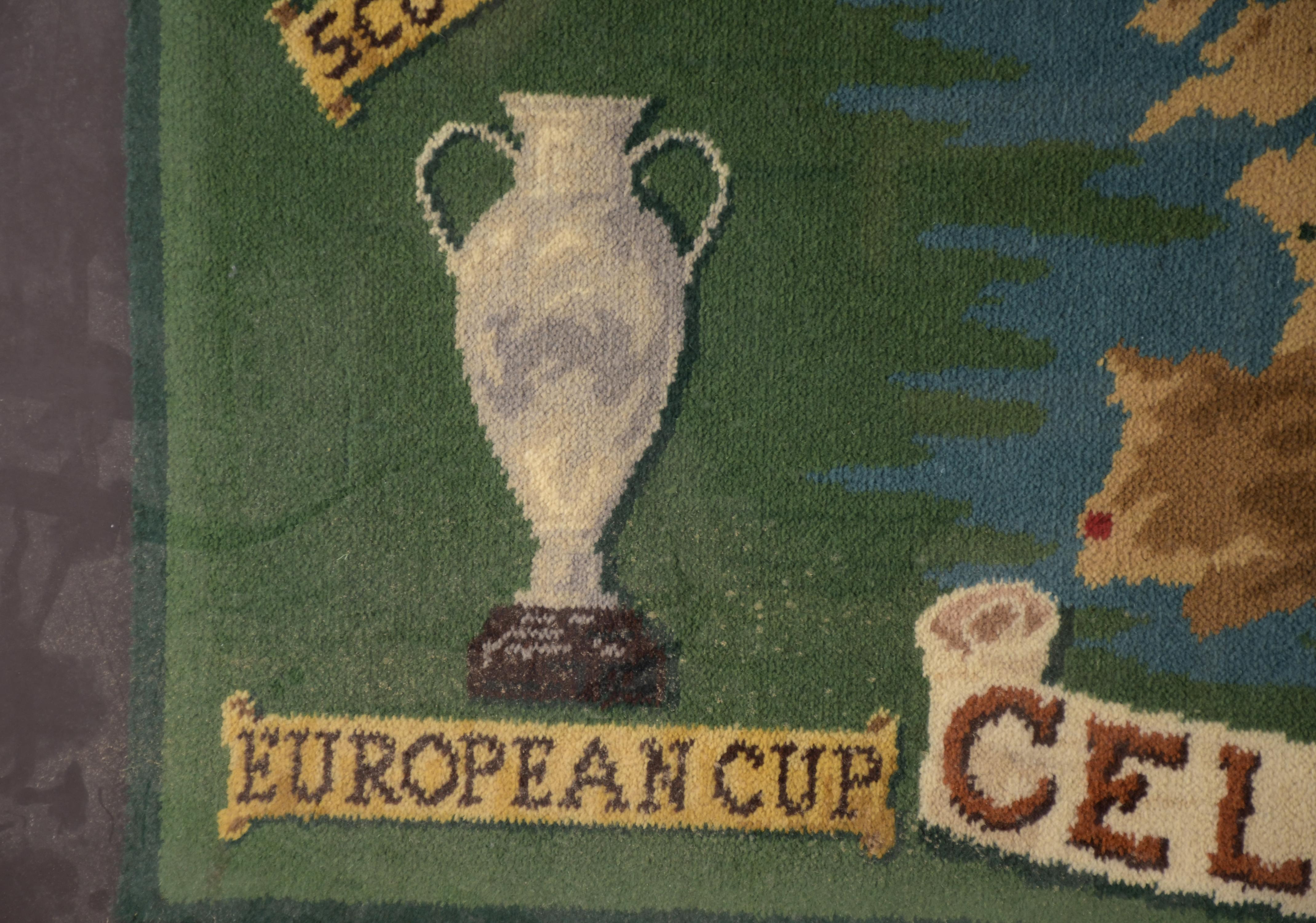 TAPIZ "VICTORIA DEL CELTIC F.C.", 1966 - 1967. 