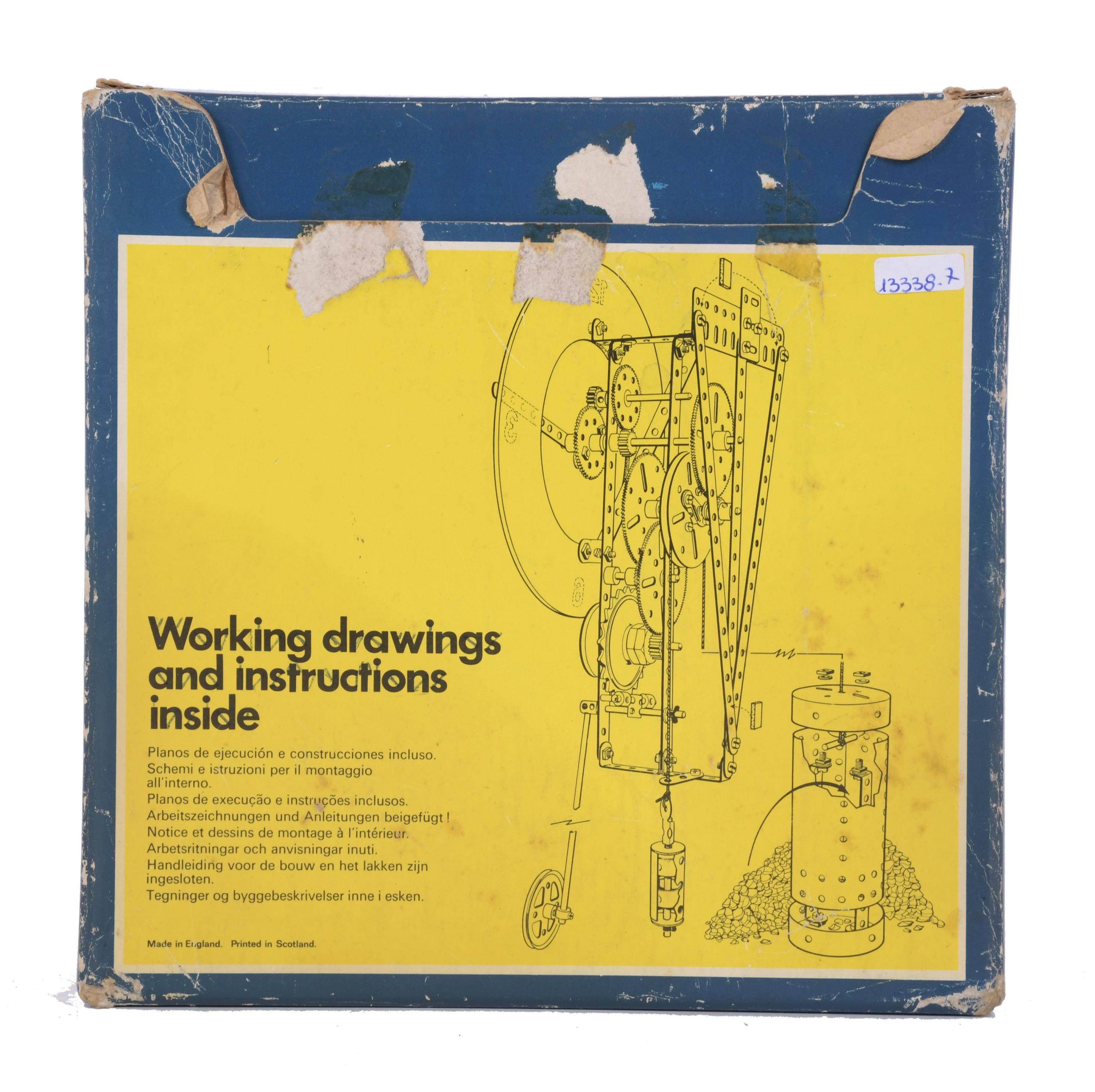 RELOJ MECCANO "CLOCK KIT", 1974.